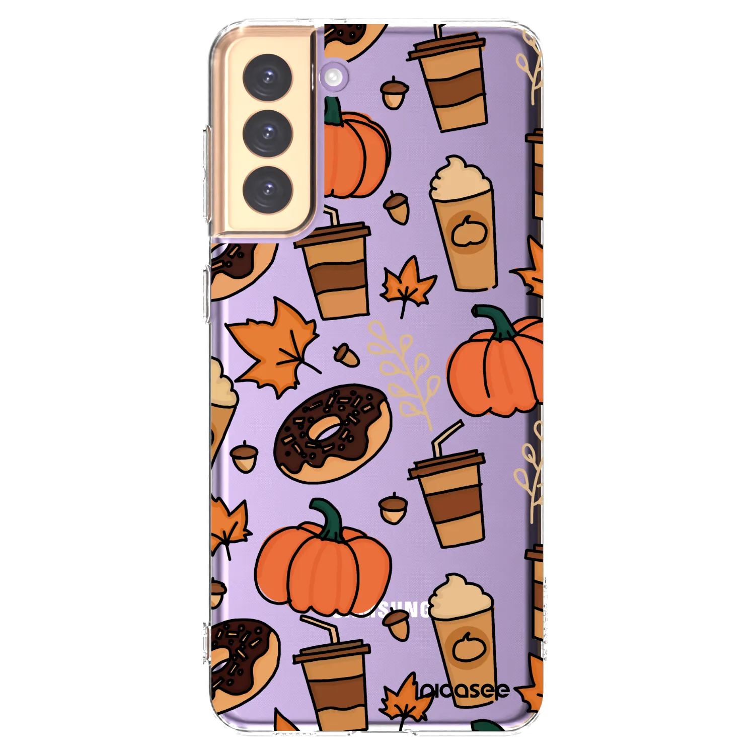 Picasee silikonska prozirna maskica za Samsung Galaxy S21+ 5G G996F - Fallovers