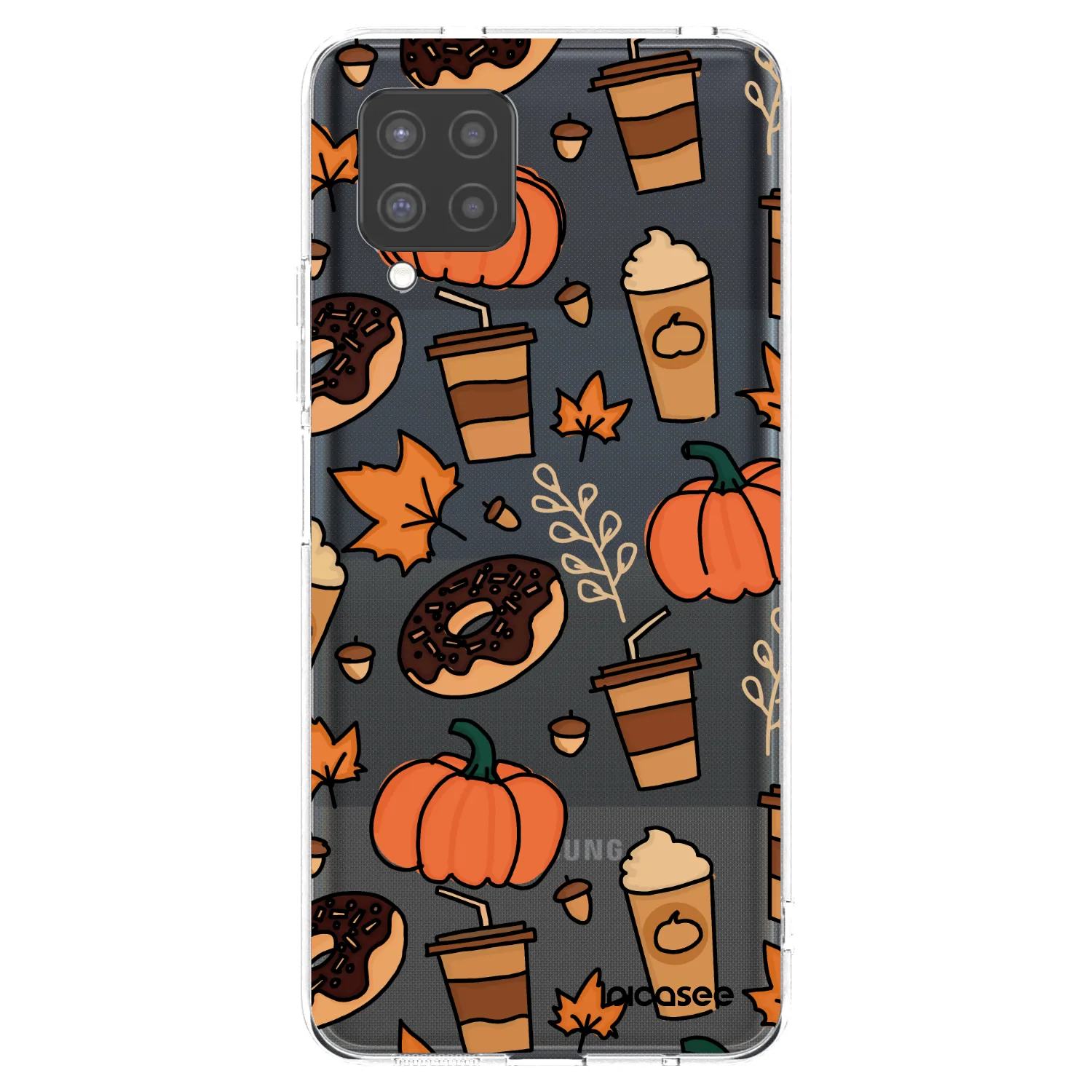 Picasee silikonska prozirna maskica za Samsung Galaxy A42 A426B - Fallovers