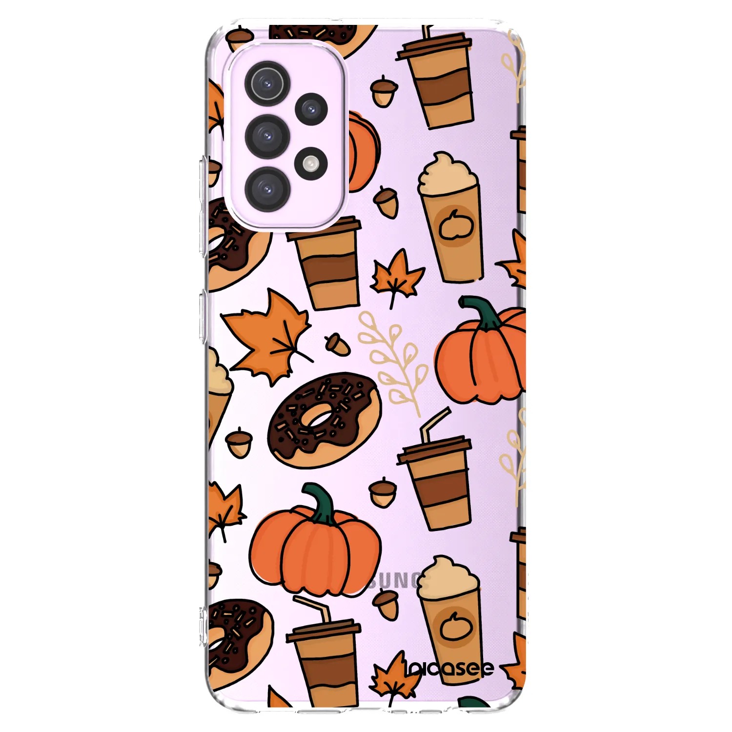 Picasee silikonska prozirna maskica za Samsung Galaxy A32 5G A326B - Fallovers