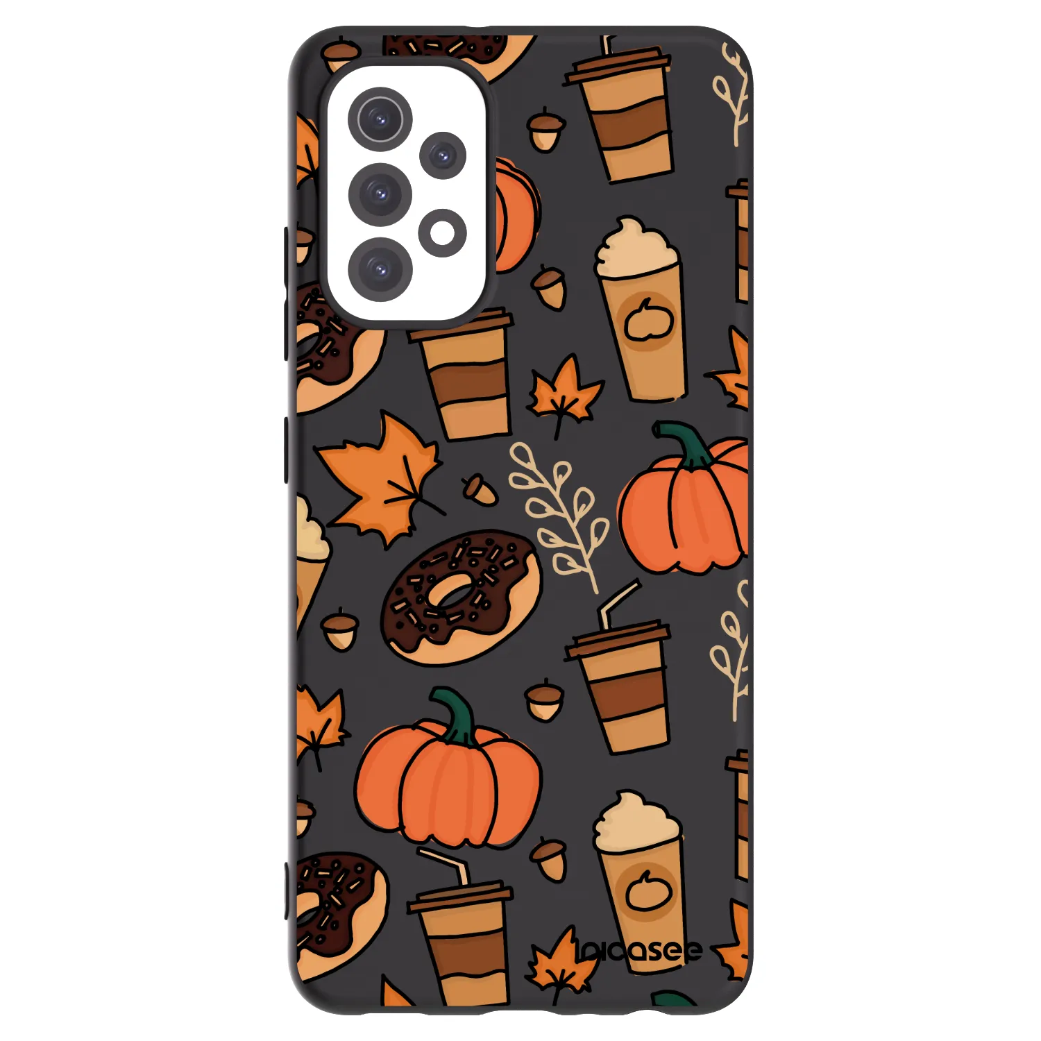 Picasee crna silikonska maskica za Samsung Galaxy A32 5G A326B - Fallovers