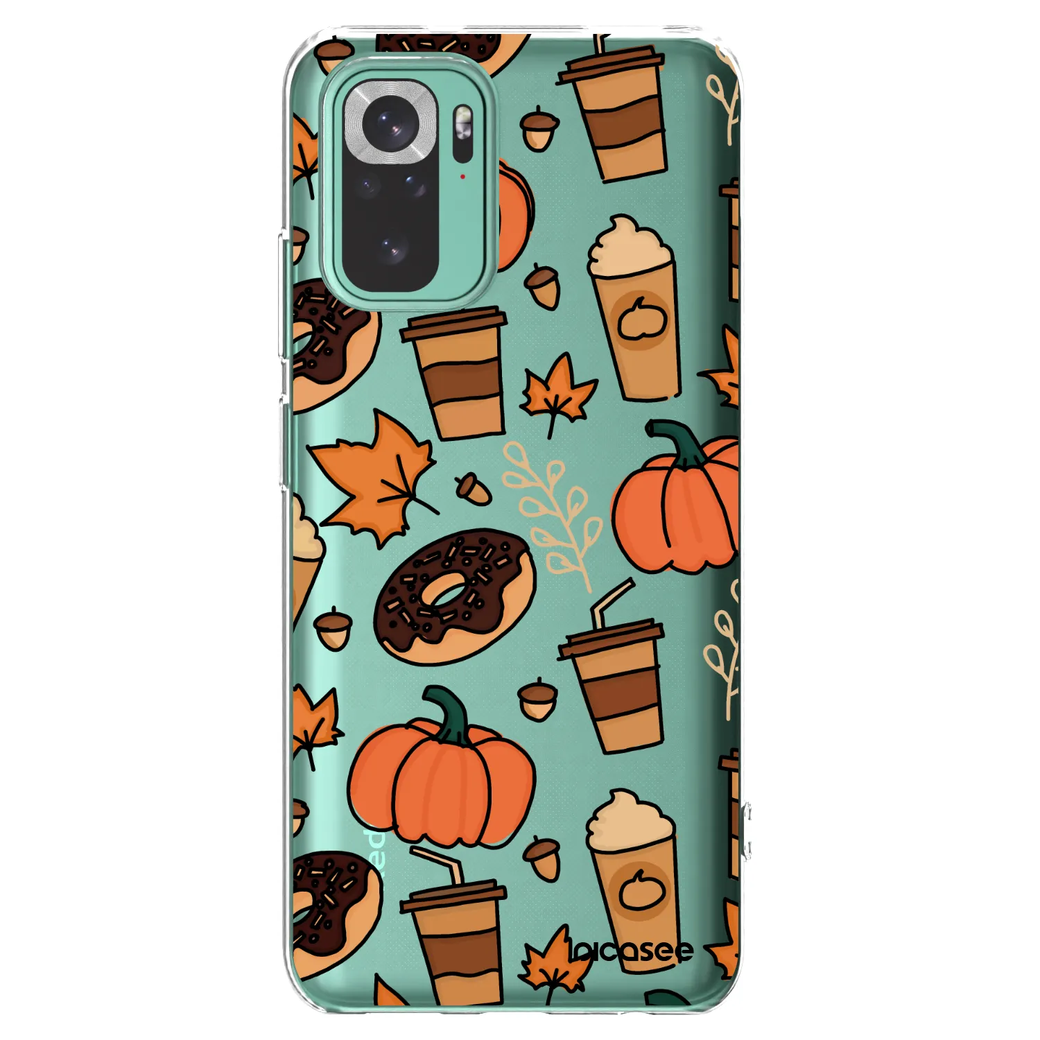 Picasee silikonska prozirna maskica za Xiaomi Redmi Note 10 Pro - Fallovers