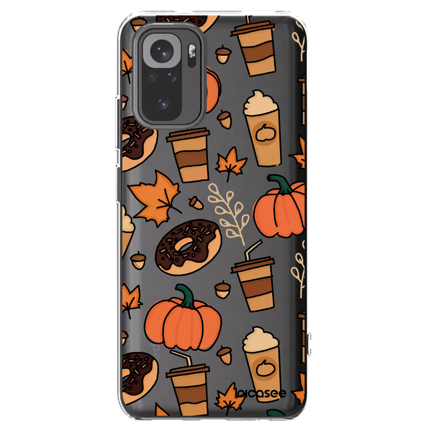 Picasee silikonska prozirna maskica za Xiaomi Redmi Note 10S - Fallovers