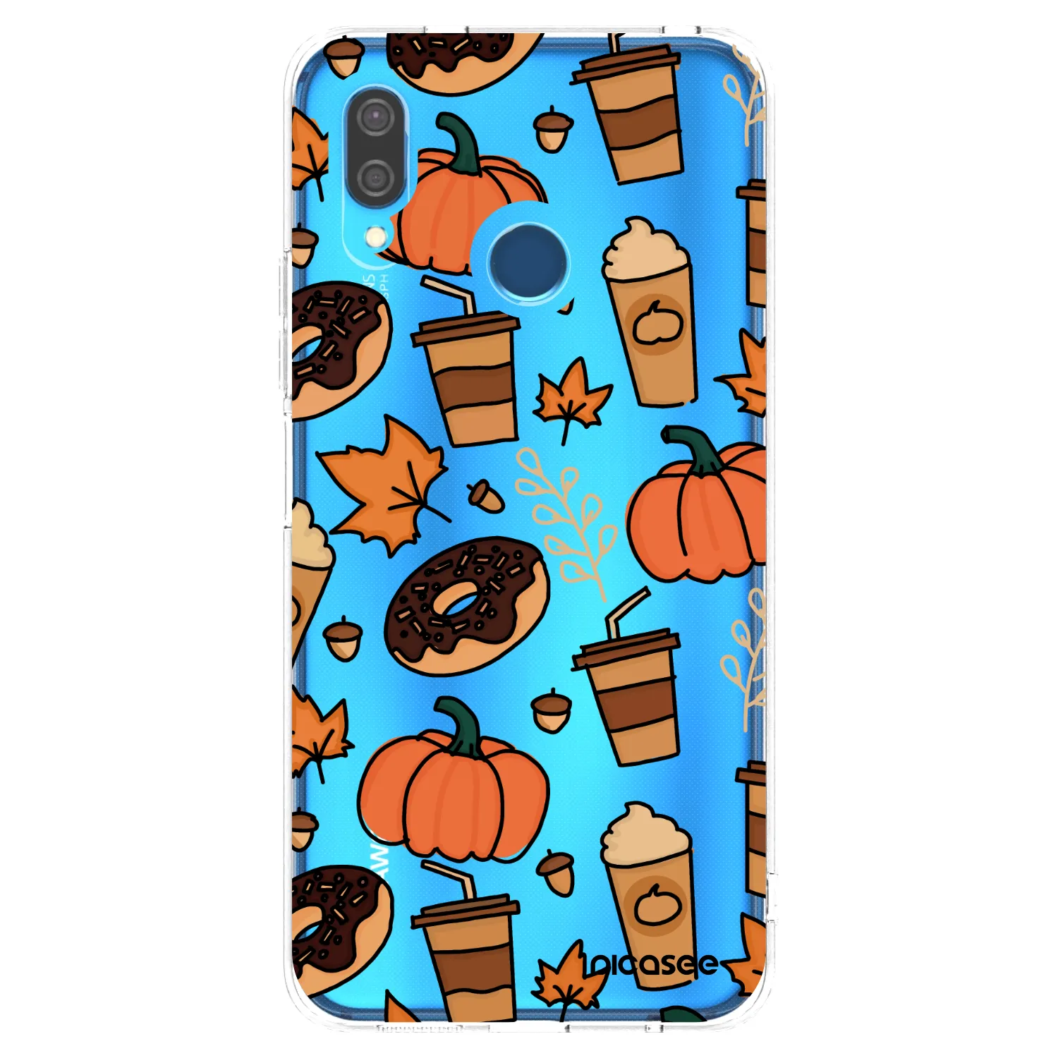 Picasee silikonska prozirna maskica za Huawei P20 Lite - Fallovers