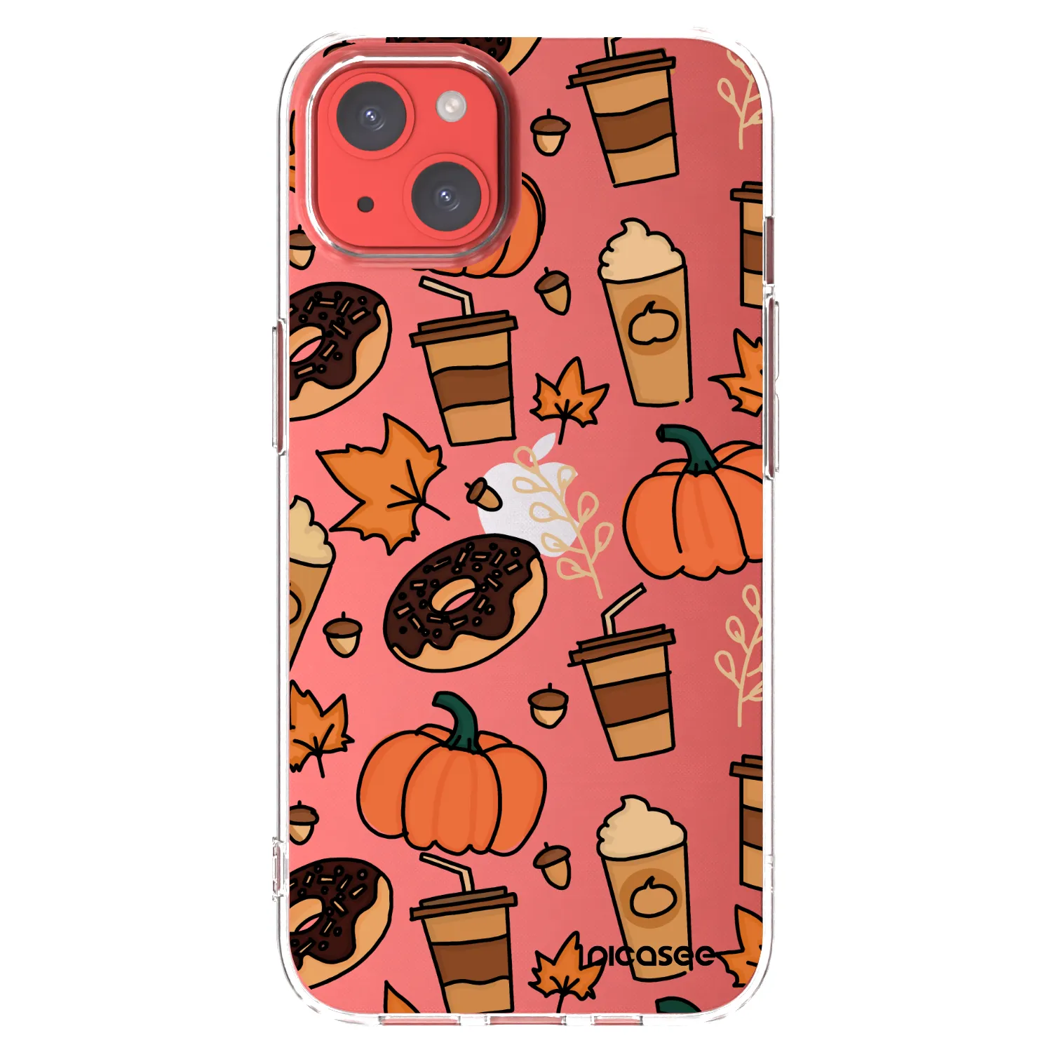 Picasee silikonska prozirna maskica za Apple iPhone 13 - Fallovers