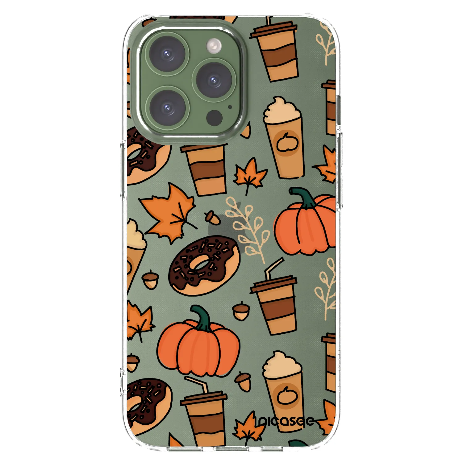 Picasee silikonska prozirna maskica za Apple iPhone 13 Pro - Fallovers