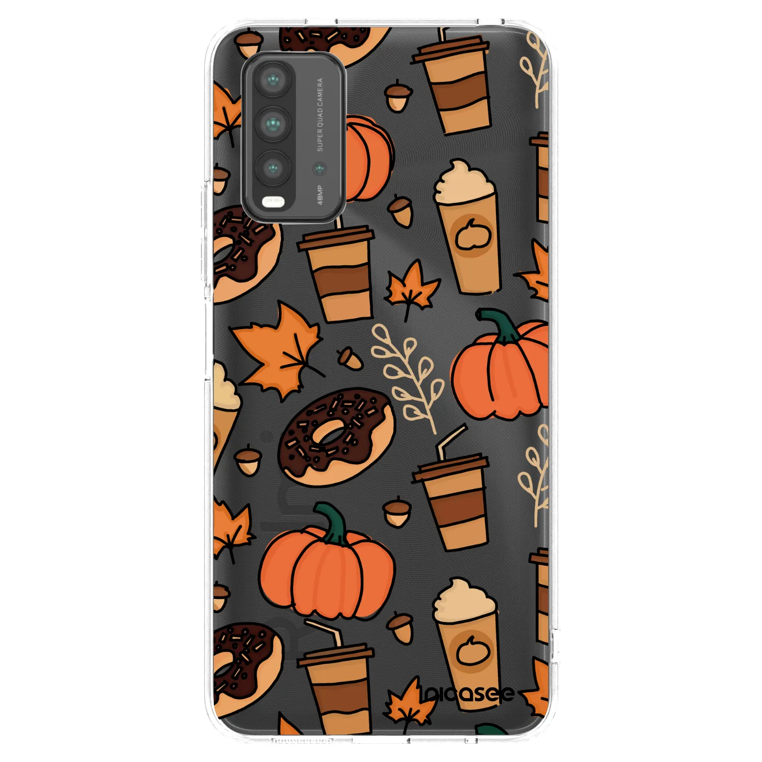 Picasee silikonska prozirna maskica za Xiaomi Redmi 9T - Fallovers