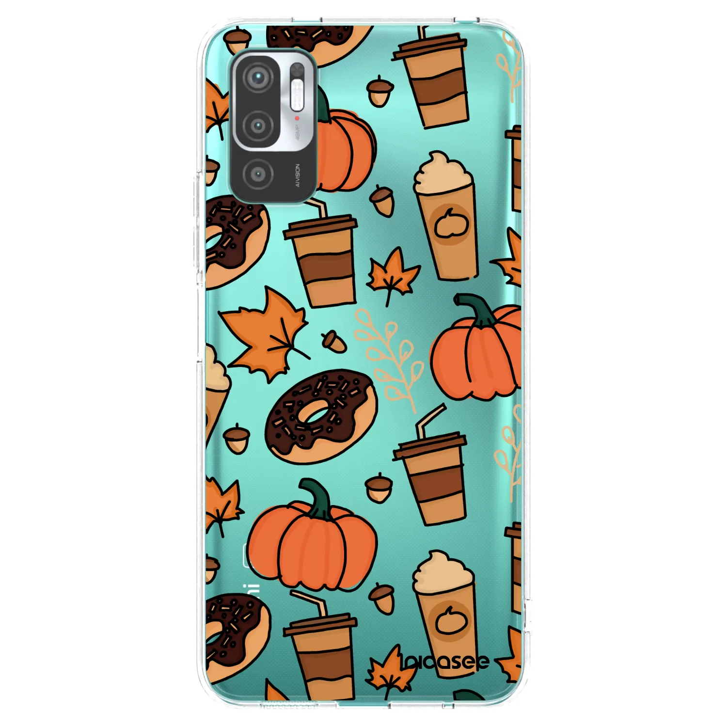 Picasee silikonska prozirna maskica za Xiaomi Redmi Note 10 5G - Fallovers