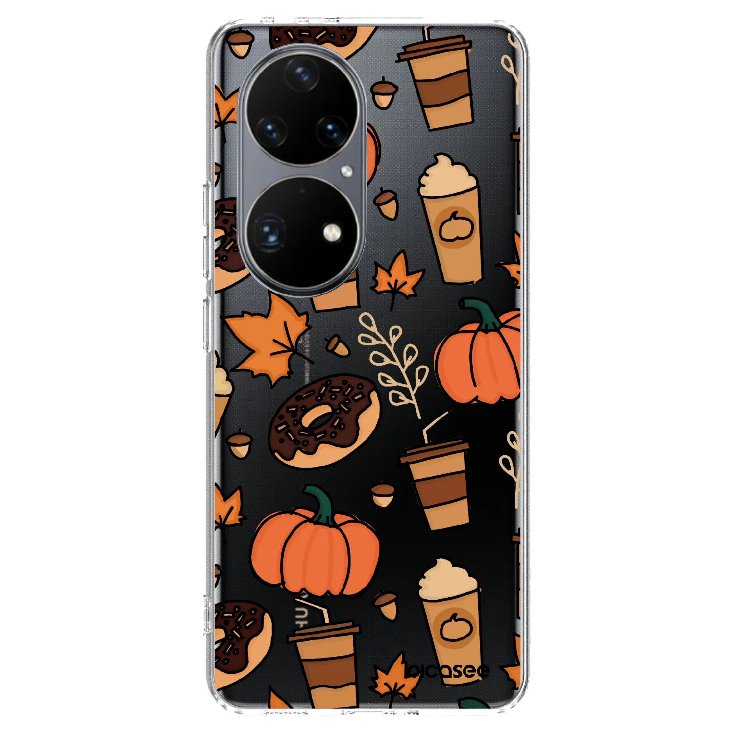 Picasee silikonska prozirna maskica za Huawei P50 - Fallovers