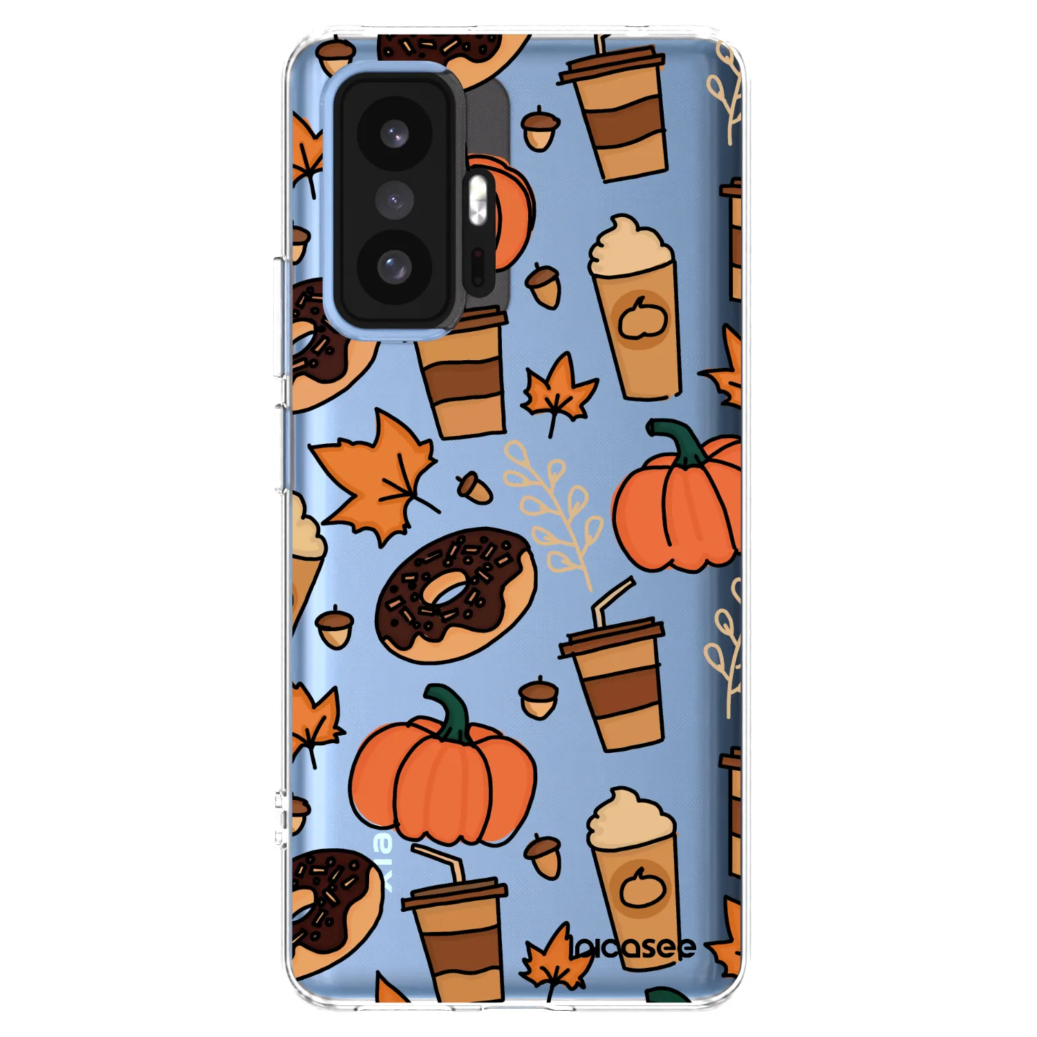 Picasee silikonska prozirna maskica za Xiaomi 11T Pro - Fallovers