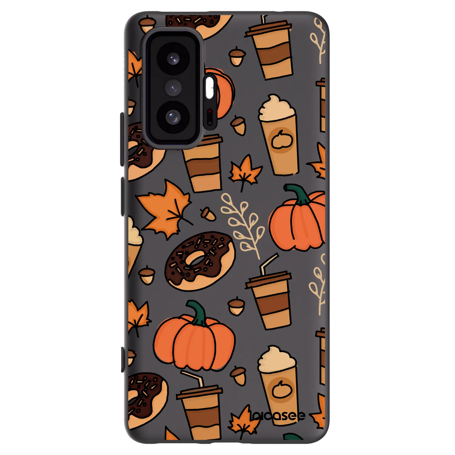 Picasee crna silikonska maskica za Xiaomi 11T Pro - Fallovers