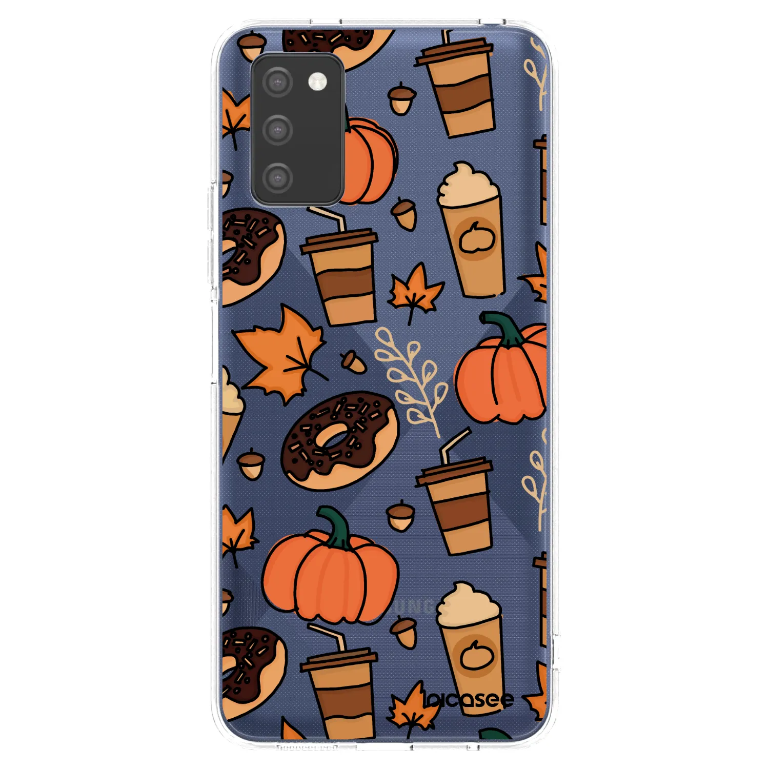 Picasee silikonska prozirna maskica za Samsung Galaxy A03s A037G - Fallovers
