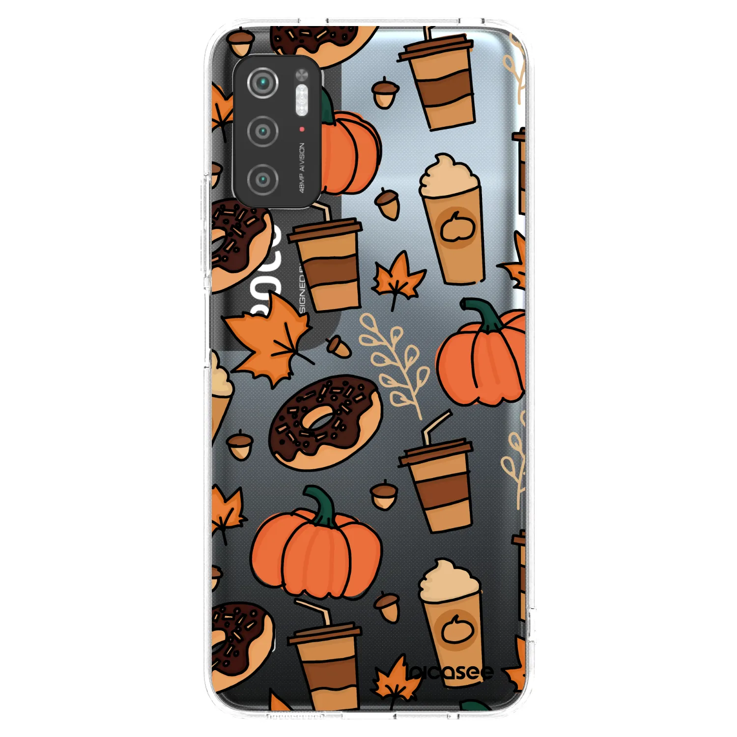 Picasee silikonska prozirna maskica za Xiaomi Poco M3 Pro 5G - Fallovers