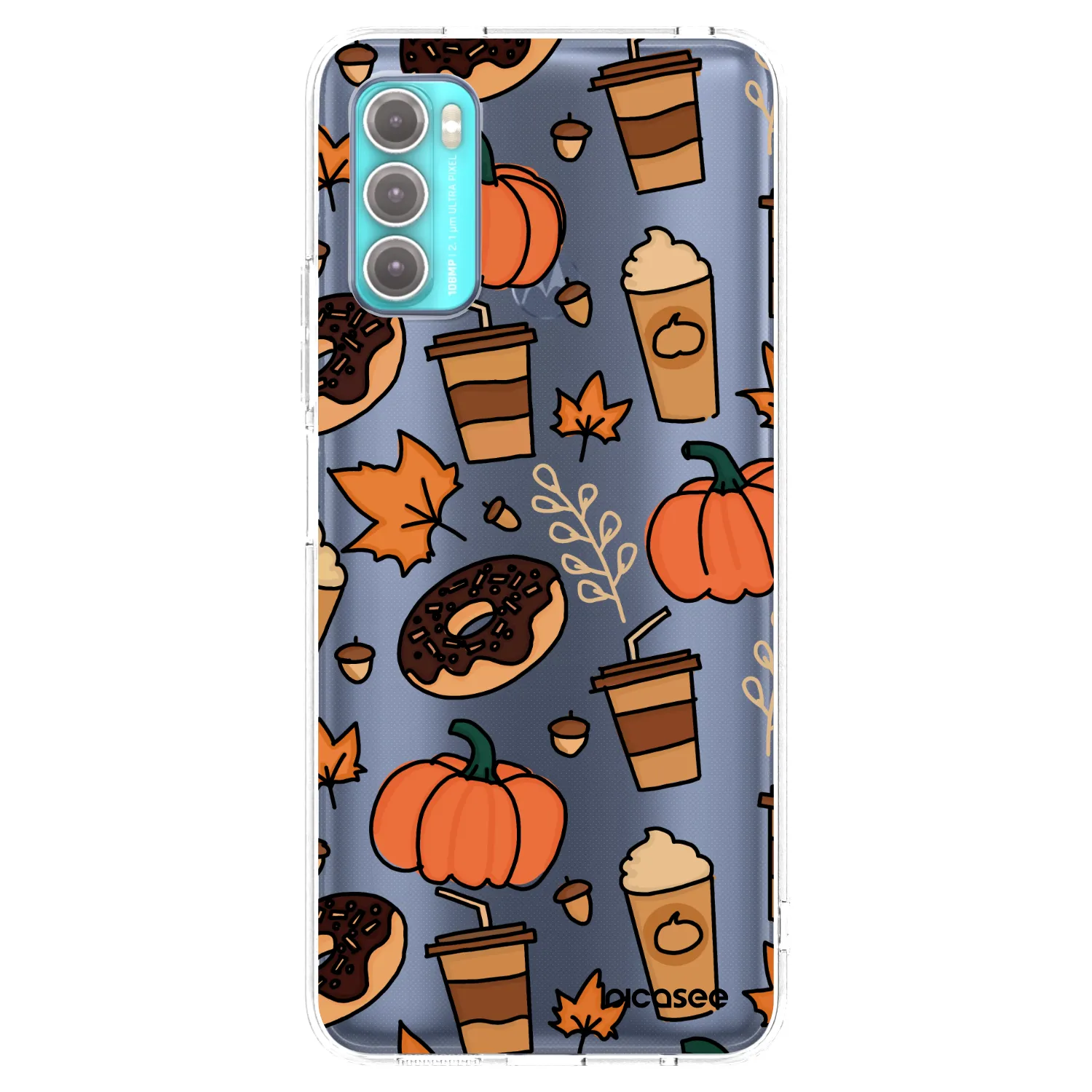 Picasee silikonska prozirna maskica za Motorola Moto G60 - Fallovers