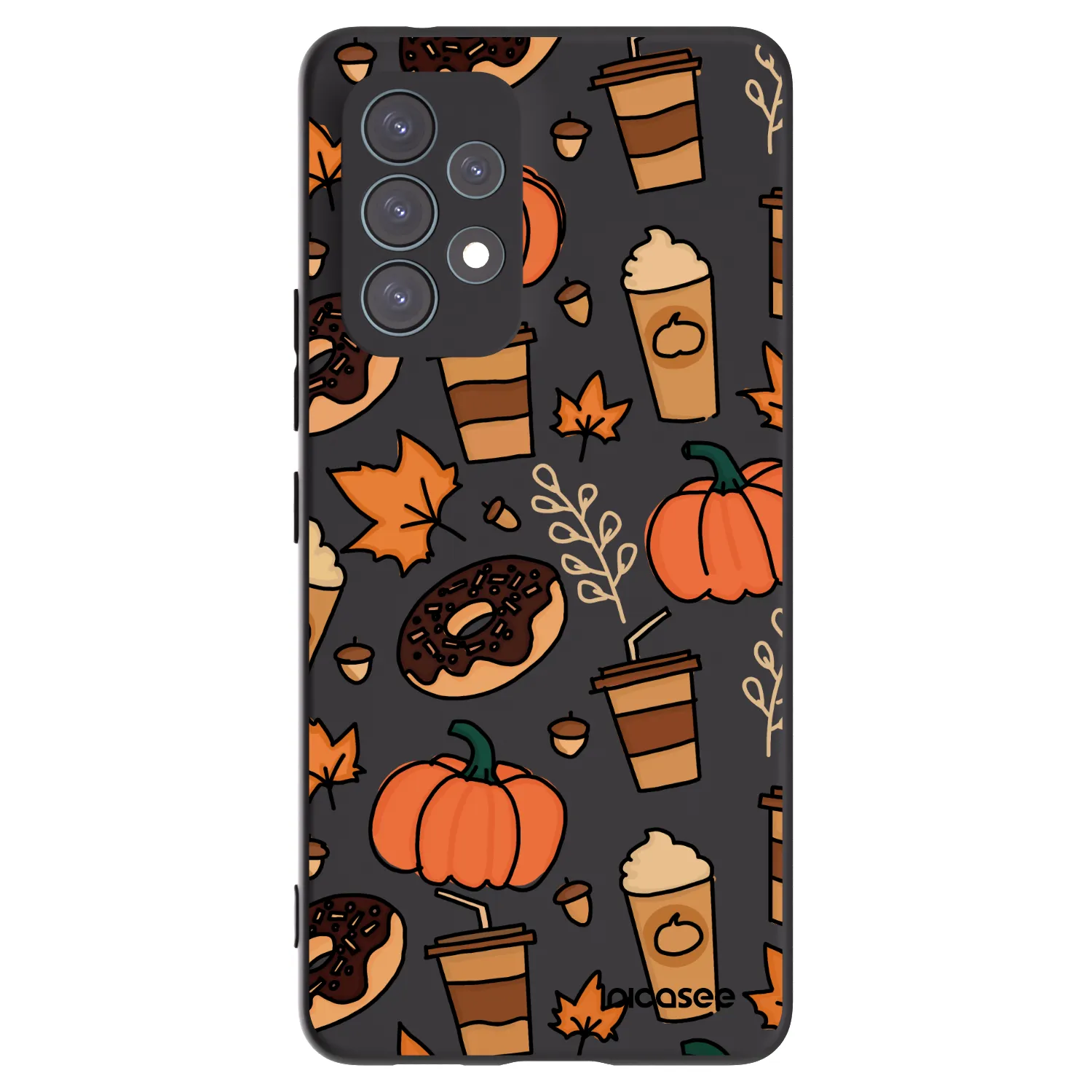 Picasee crna silikonska maskica za Samsung Galaxy A53 5G A536 - Fallovers
