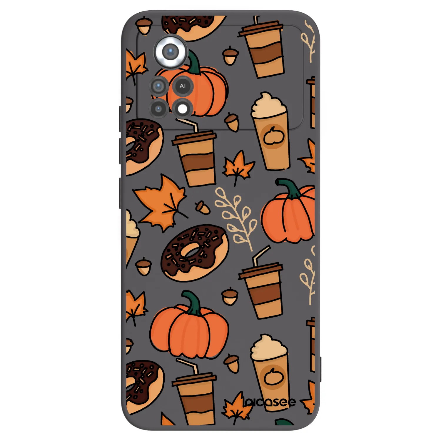 Picasee crna silikonska maskica za Xiaomi Poco X4 Pro 5G - Fallovers