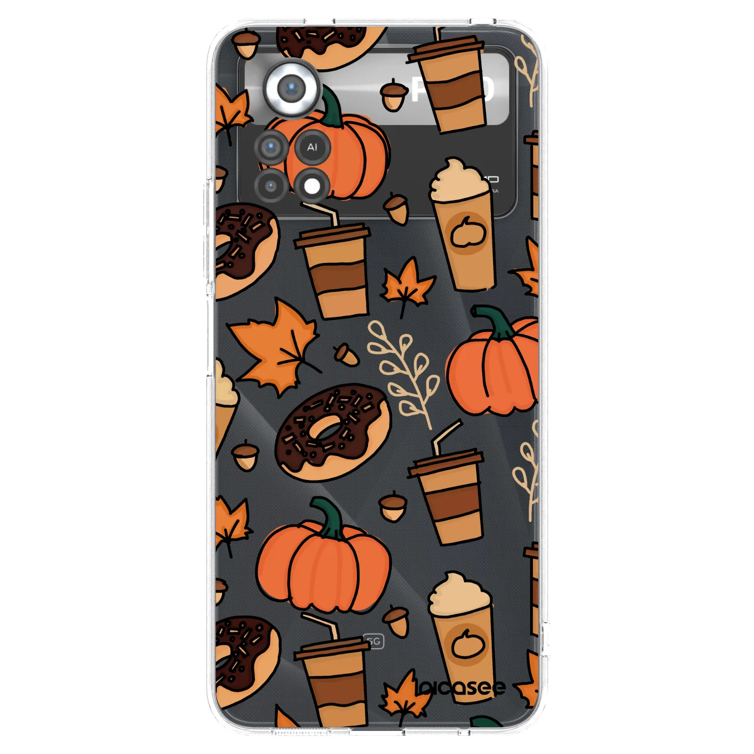 Picasee silikonska prozirna maskica za Xiaomi Poco X4 Pro 5G - Fallovers