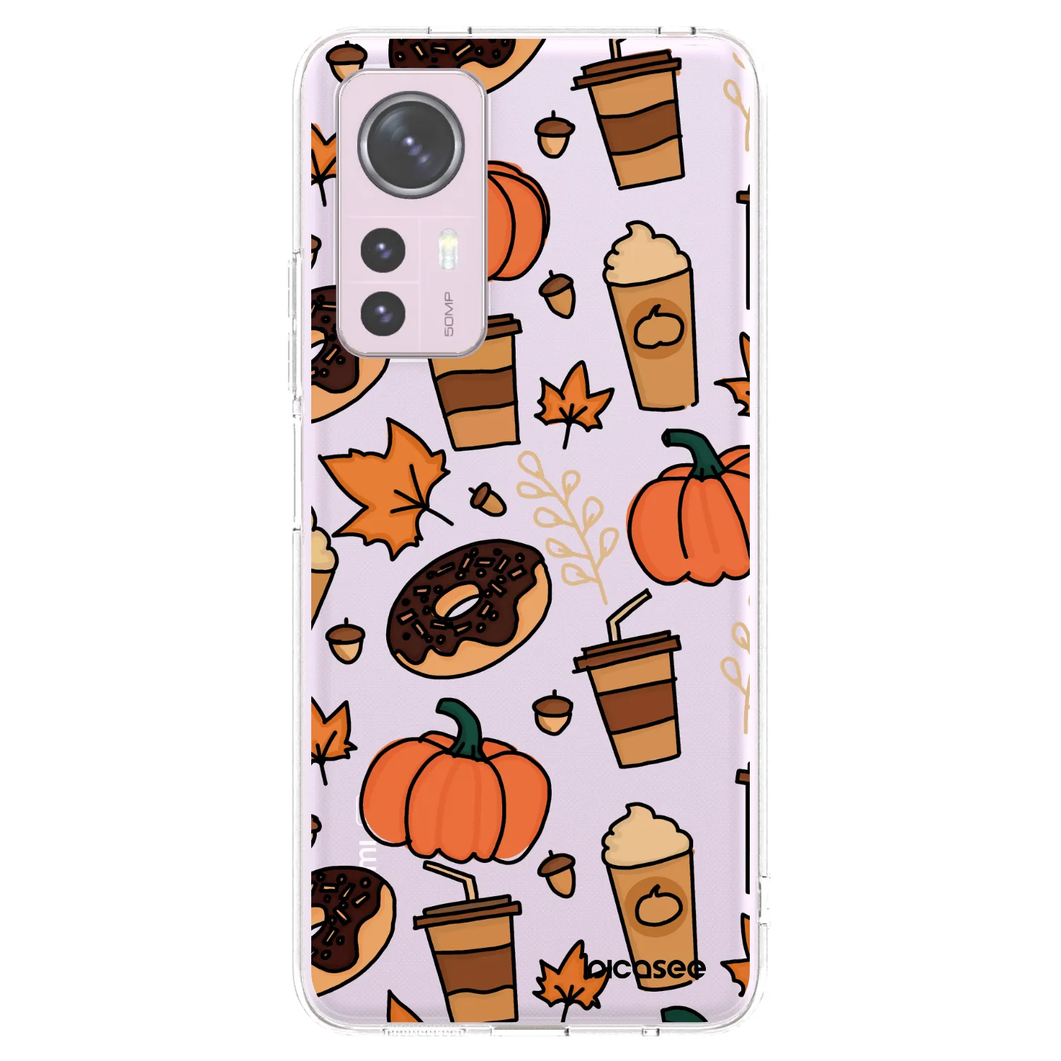 Picasee silikonska prozirna maskica za Xiaomi 12 - Fallovers