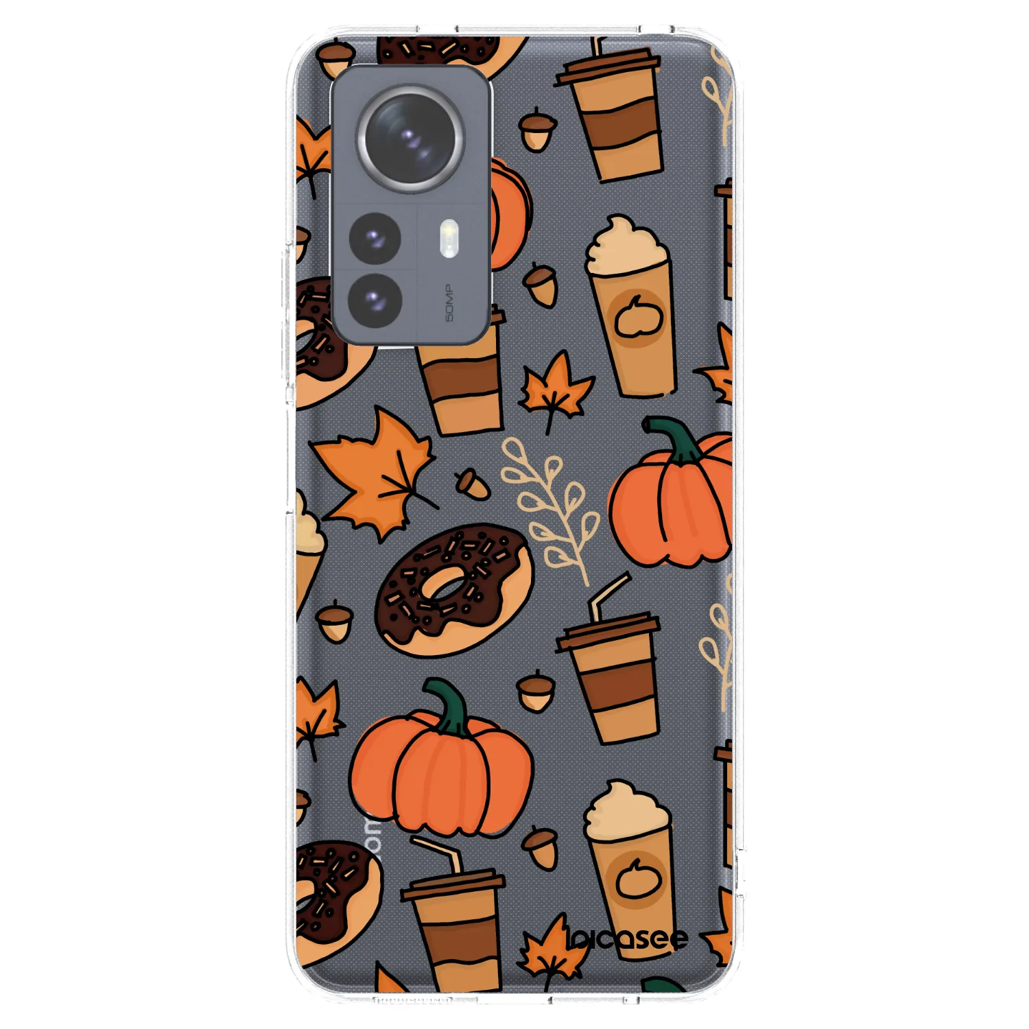 Picasee silikonska prozirna maskica za Xiaomi 12 Pro - Fallovers