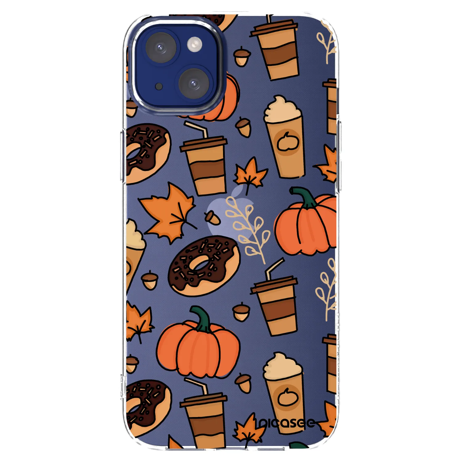 Picasee silikonska prozirna maskica za Apple iPhone 14 Plus - Fallovers