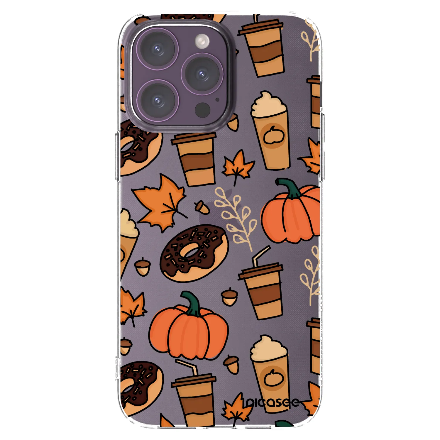 Picasee silikonska prozirna maskica za Apple iPhone 14 Pro Max - Fallovers