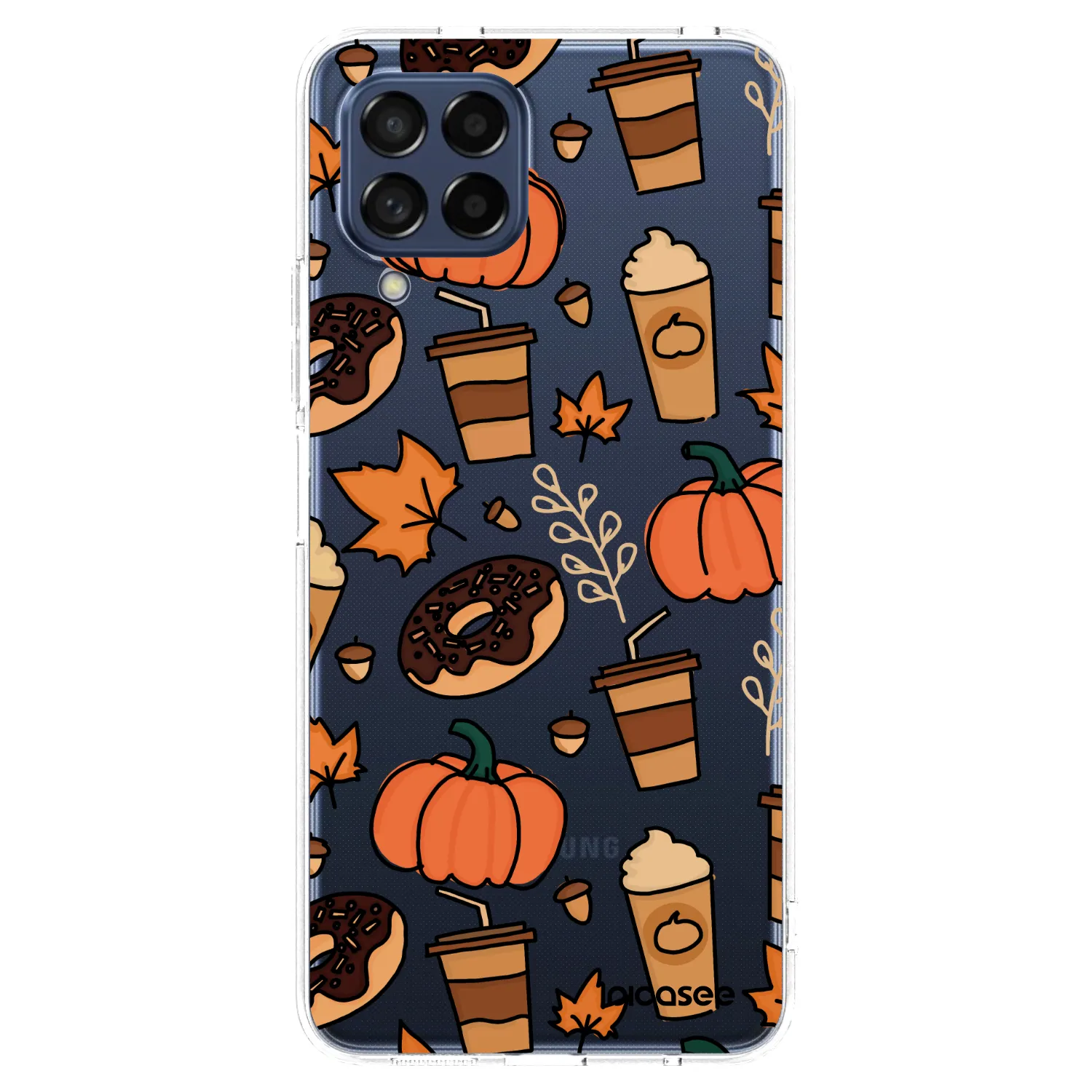 Picasee silikonska prozirna maskica za Samsung Galaxy M53 5G - Fallovers