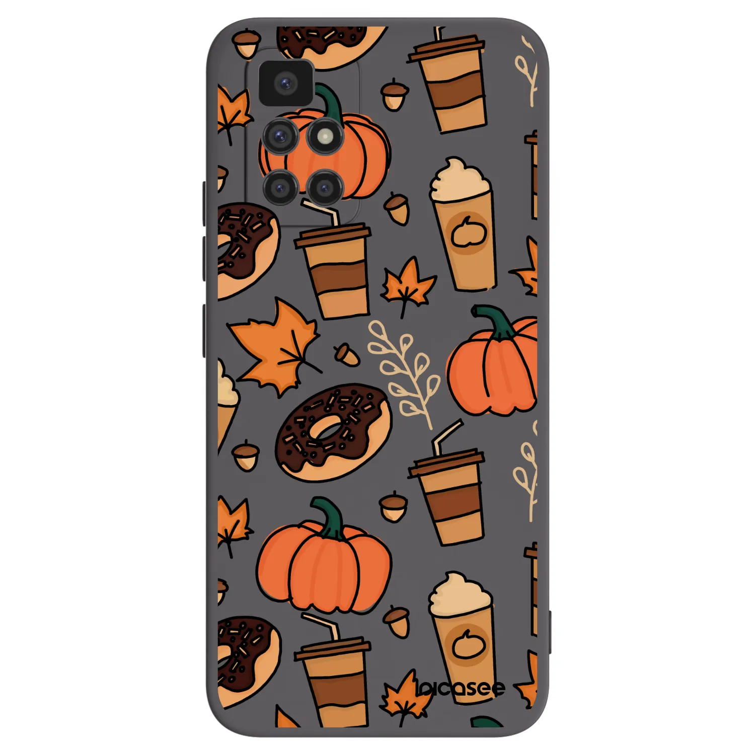 Picasee crna silikonska maskica za Xiaomi Redmi 10 (2022) - Fallovers