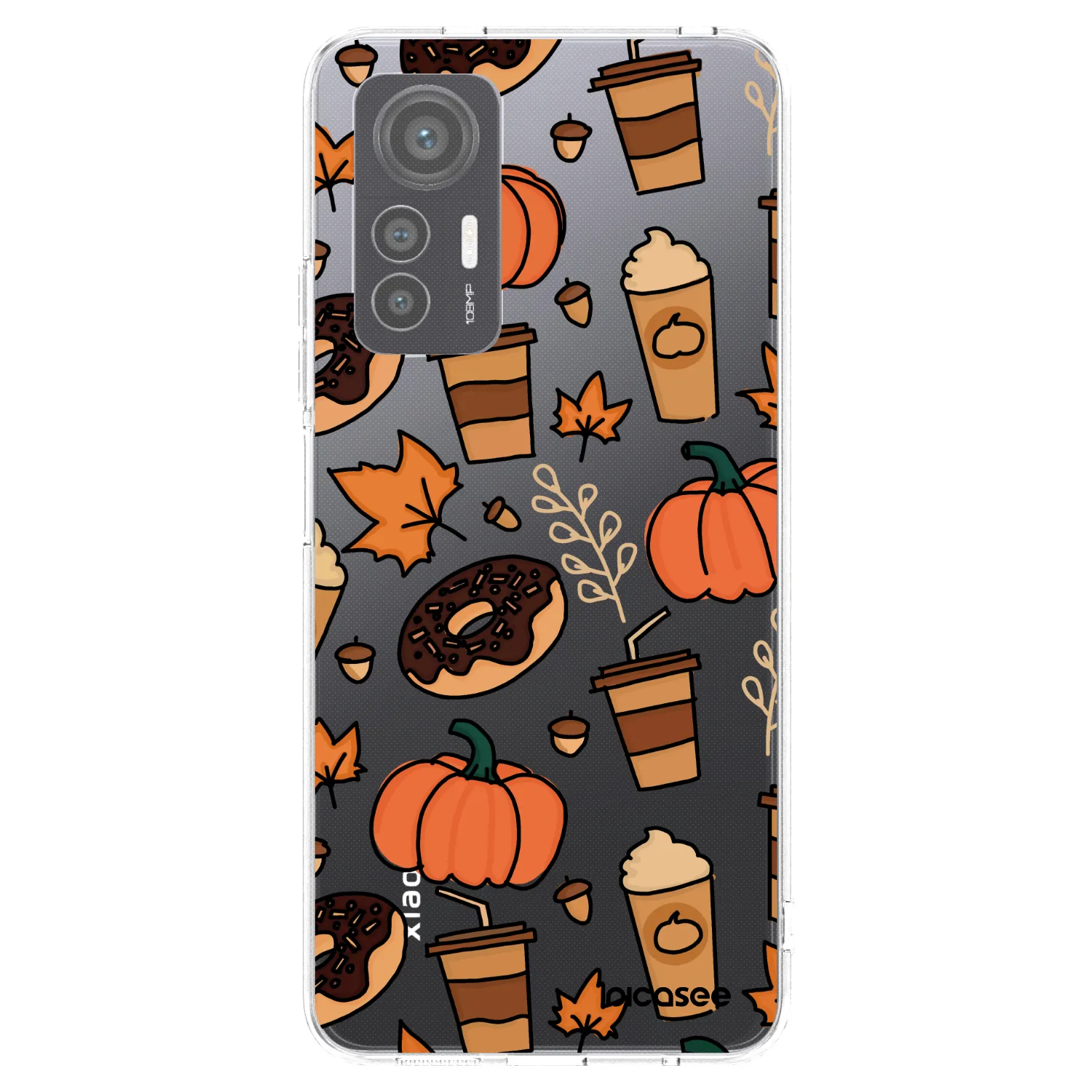 Picasee silikonska prozirna maskica za Xiaomi 12 Lite - Fallovers