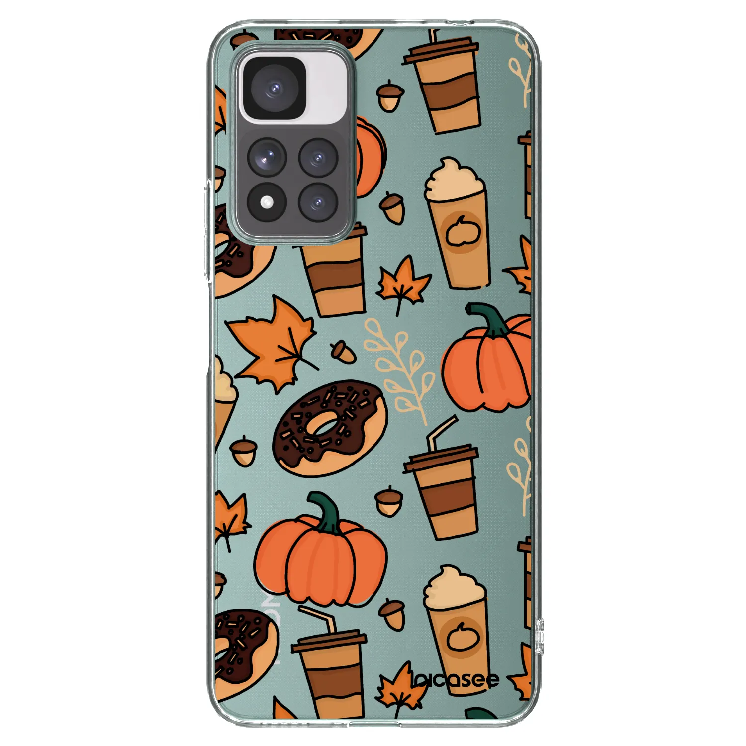 Picasee silikonska prozirna maskica za Xiaomi Redmi Note 11 Pro+ 5G - Fallovers