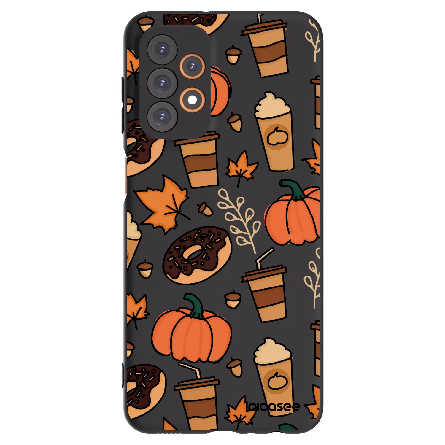 Picasee crna silikonska maskica za Samsung Galaxy A23 A235F 4G - Fallovers