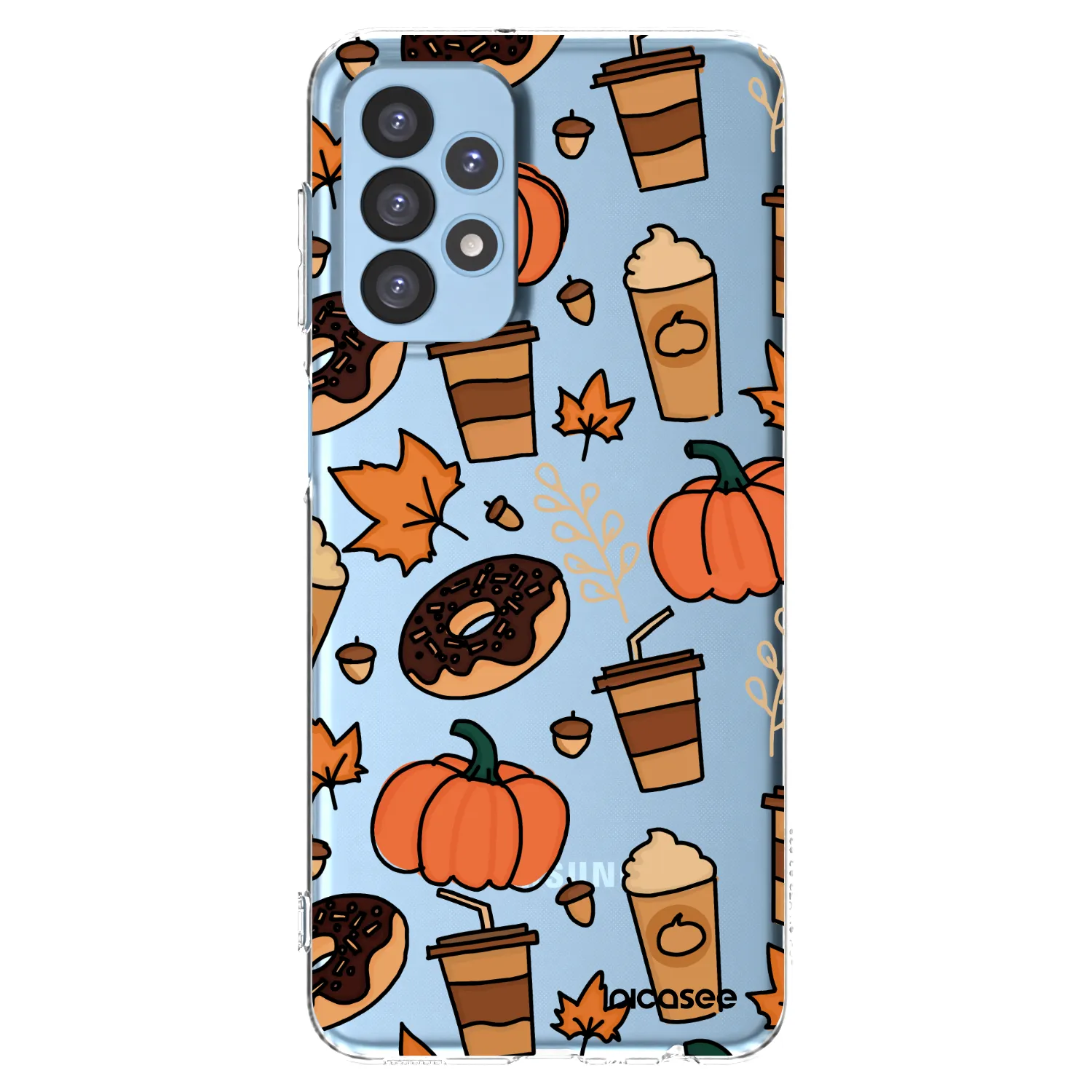 Picasee silikonska prozirna maskica za Samsung Galaxy A23 A235F 4G - Fallovers