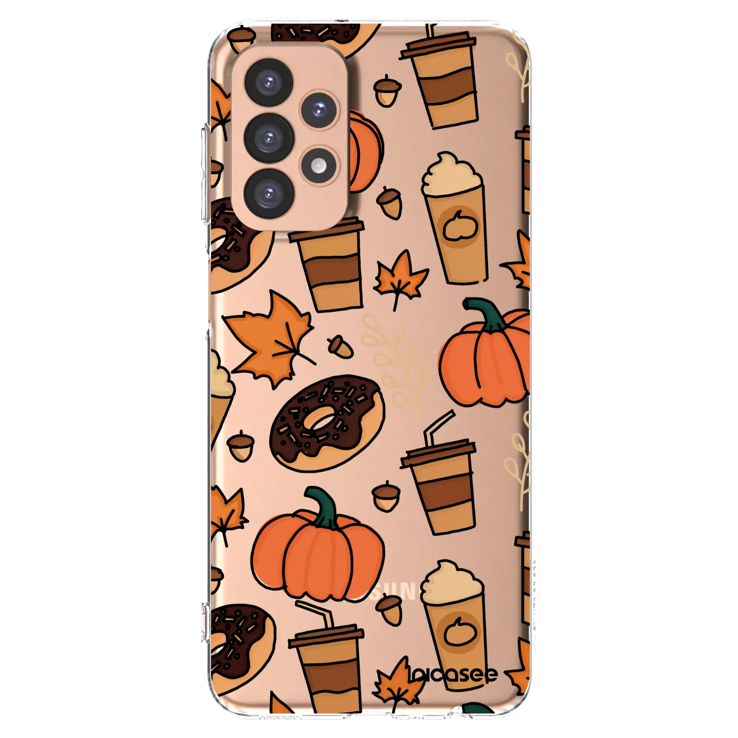 Picasee silikonska prozirna maskica za Samsung Galaxy A23 A236B 5G - Fallovers