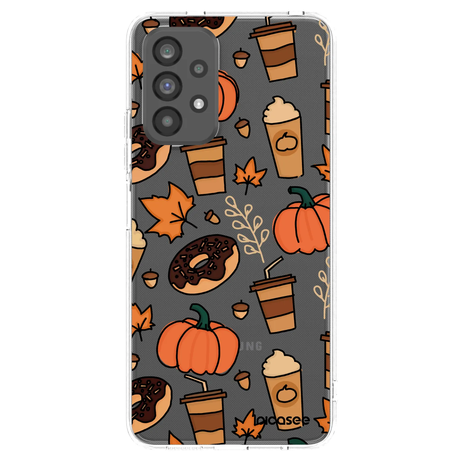 Picasee silikonska prozirna maskica za Samsung Galaxy A73 5G - Fallovers