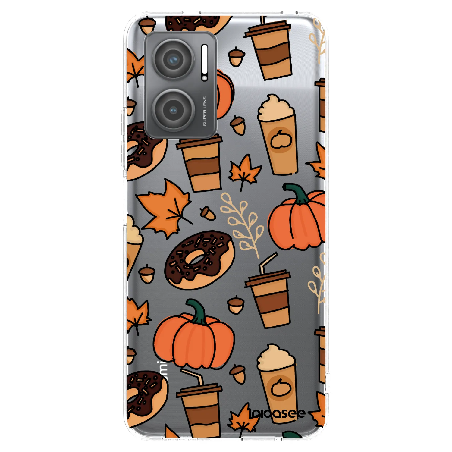 Picasee silikonska prozirna maskica za Xiaomi Redmi 10 5G - Fallovers
