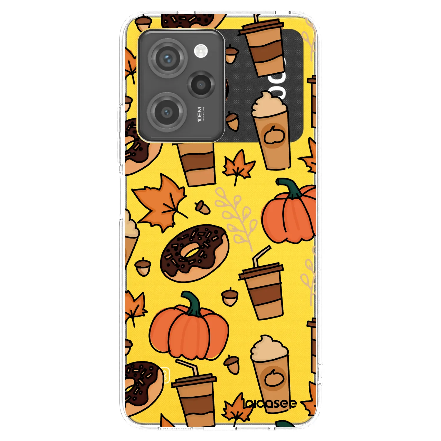 Picasee silikonska prozirna maskica za Xiaomi Poco X5 Pro - Fallovers
