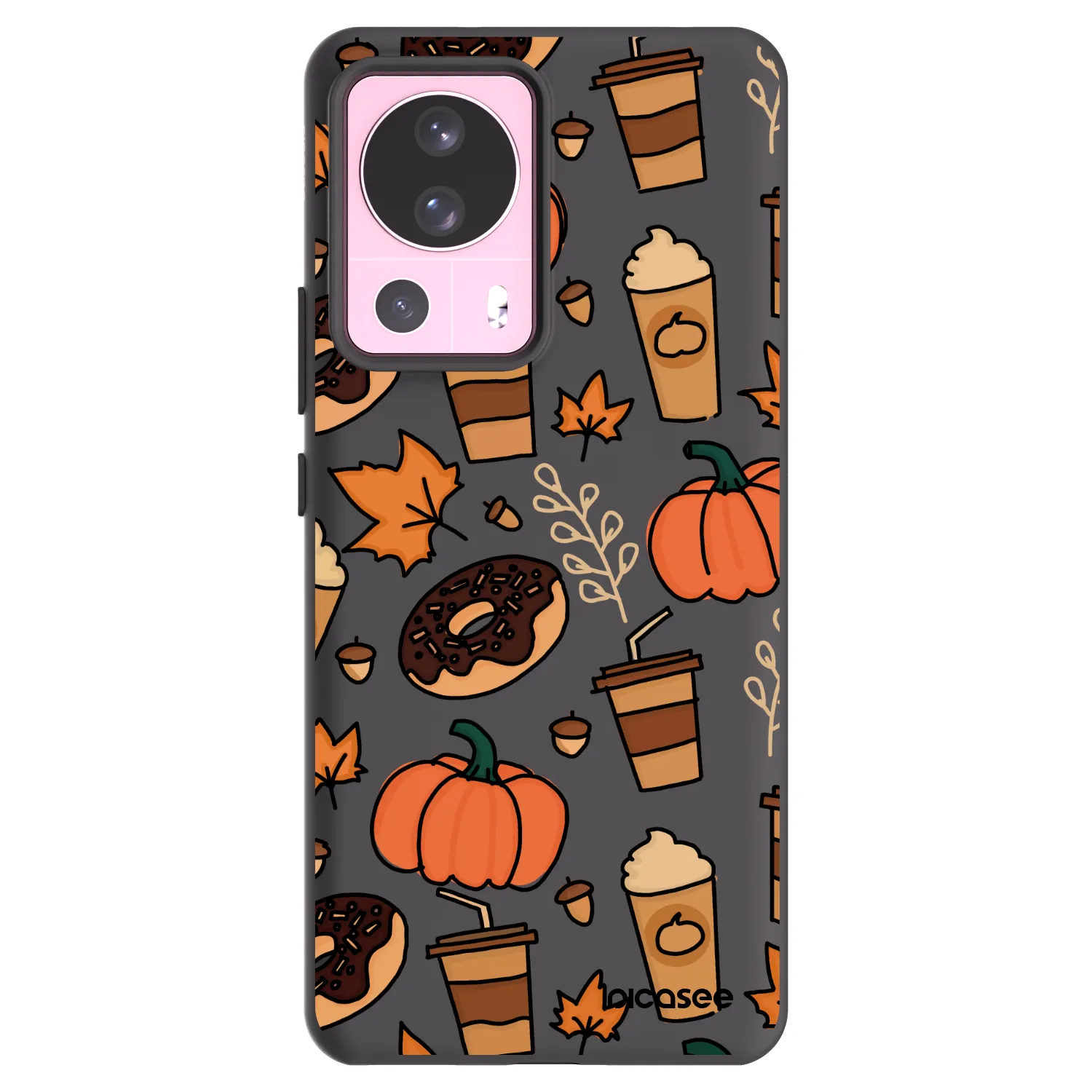 Picasee crna silikonska maskica za Xiaomi 13 Lite - Fallovers