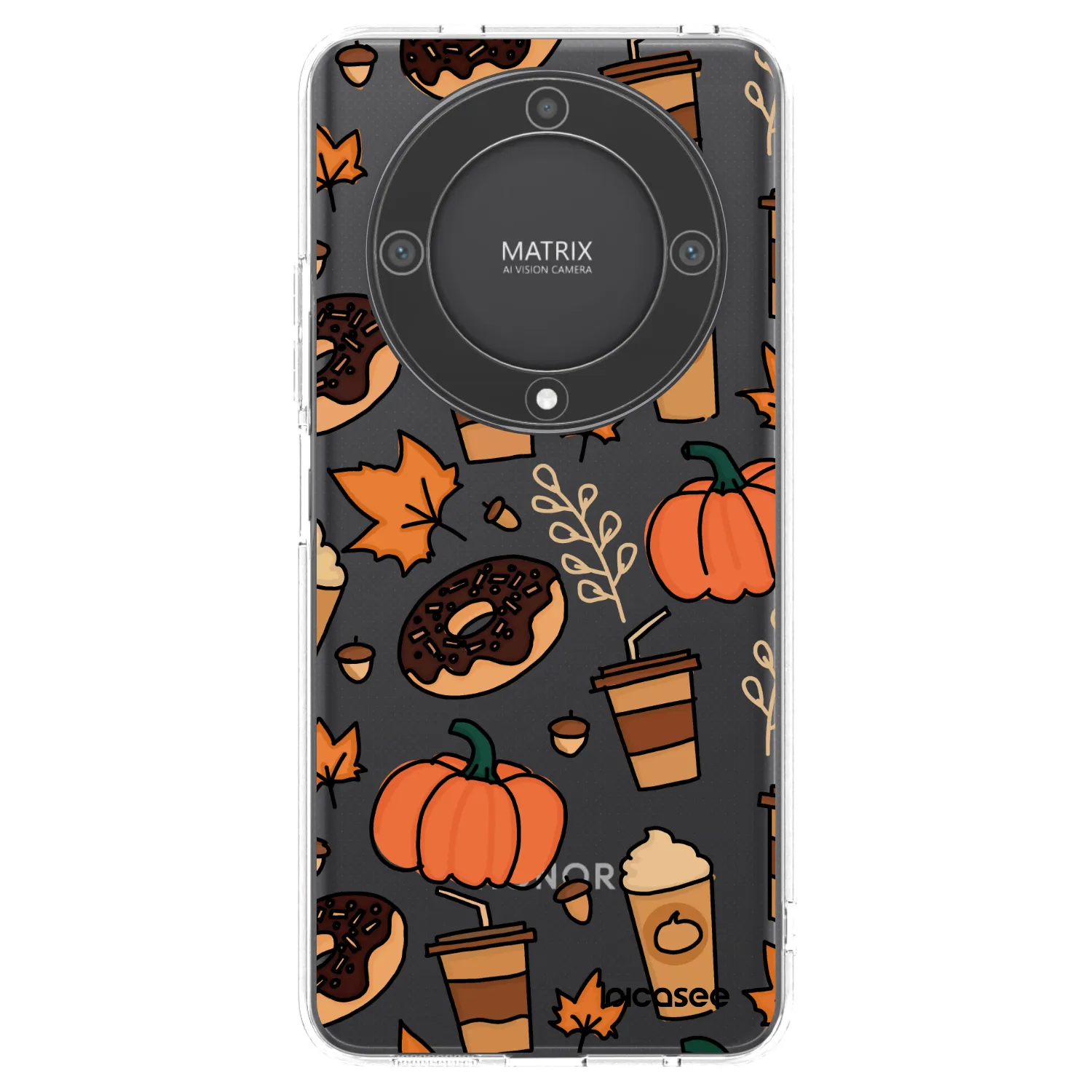 Picasee silikonska prozirna maskica za Honor Magic5 Lite 5G - Fallovers