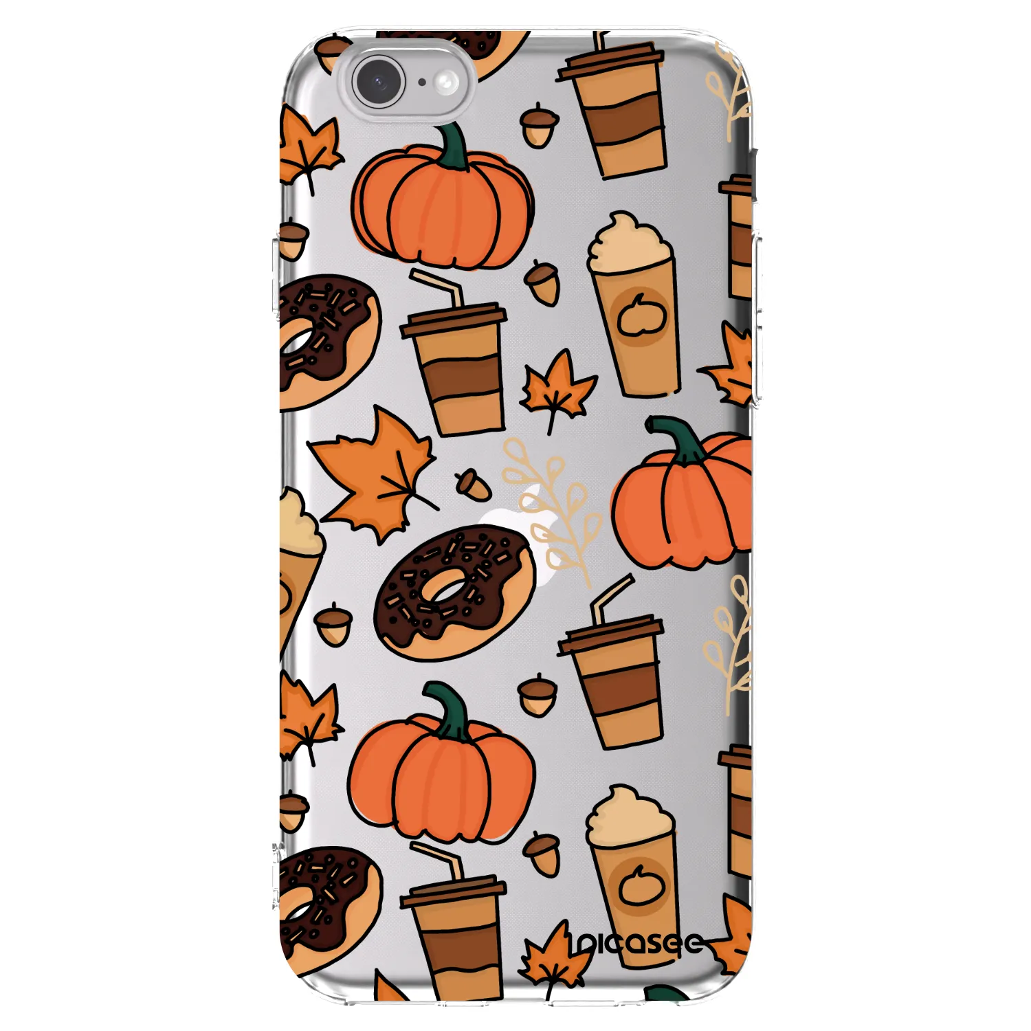 Picasee silikonska prozirna maskica za Apple iPhone 6/6S - Fallovers