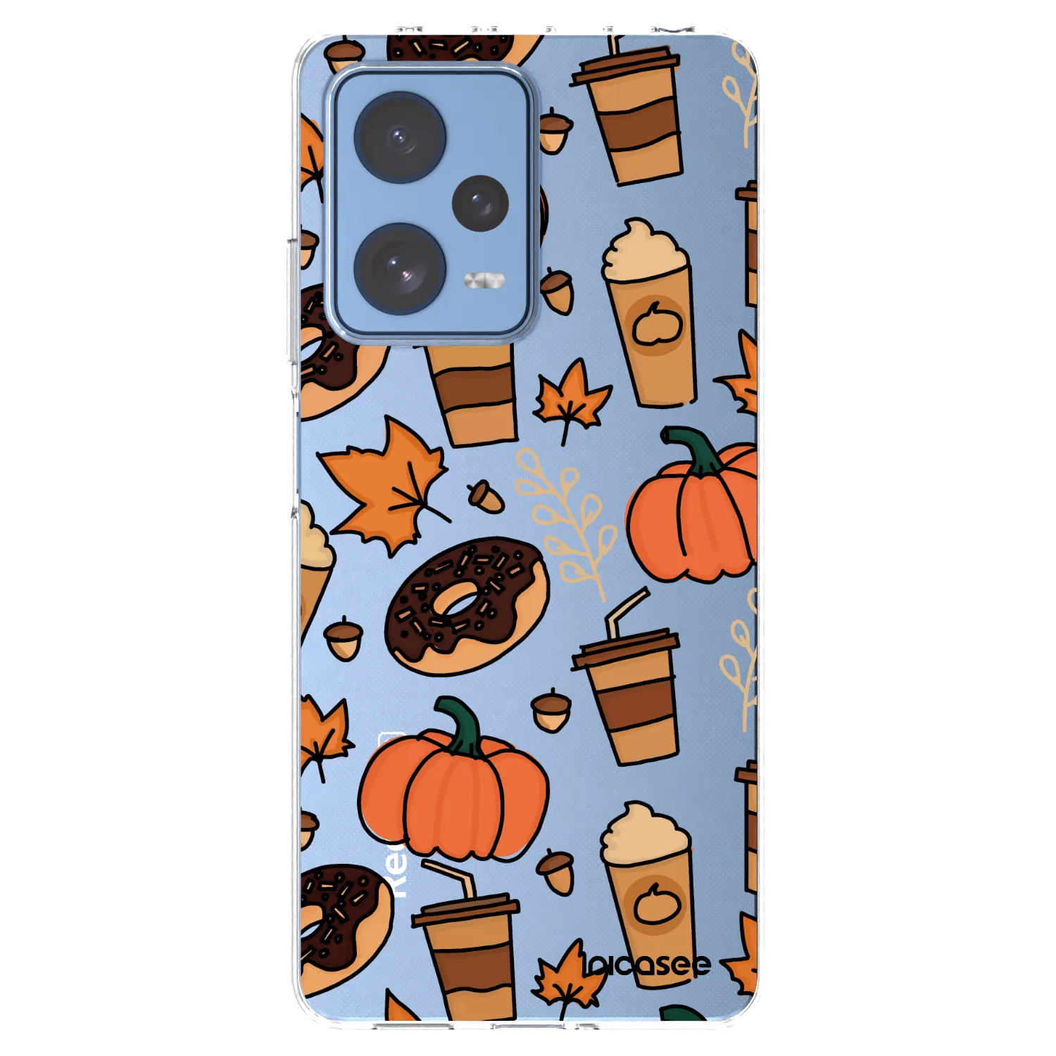 Picasee silikonska prozirna maskica za Xiaomi Redmi Note 12 Pro 5G - Fallovers