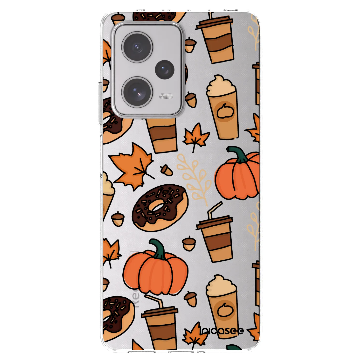 Picasee silikonska prozirna maskica za Xiaomi Redmi Note 12 Pro+ 5G - Fallovers