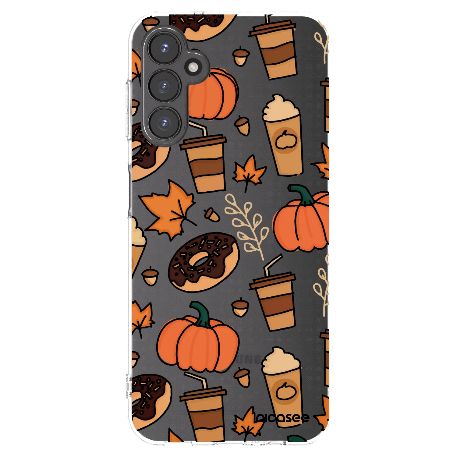 Picasee silikonska prozirna maskica za Samsung Galaxy A14 4G A145R - Fallovers
