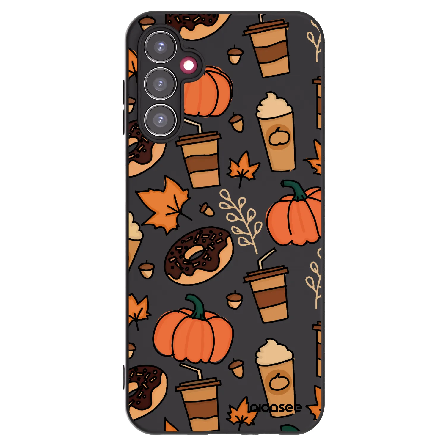 Picasee crna silikonska maskica za Samsung Galaxy A14 5G A146P - Fallovers