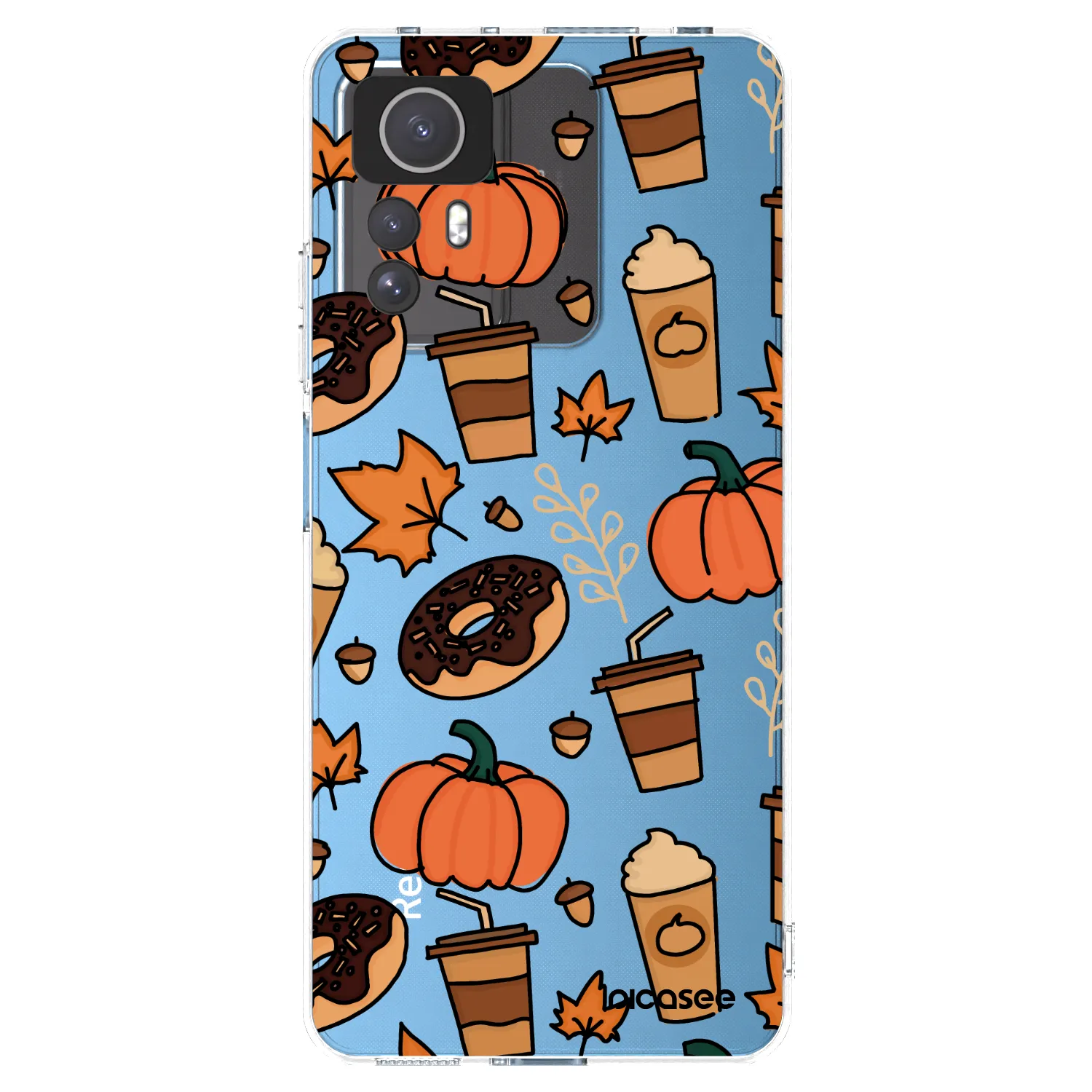 Picasee silikonska prozirna maskica za Xiaomi Redmi Note 12S - Fallovers