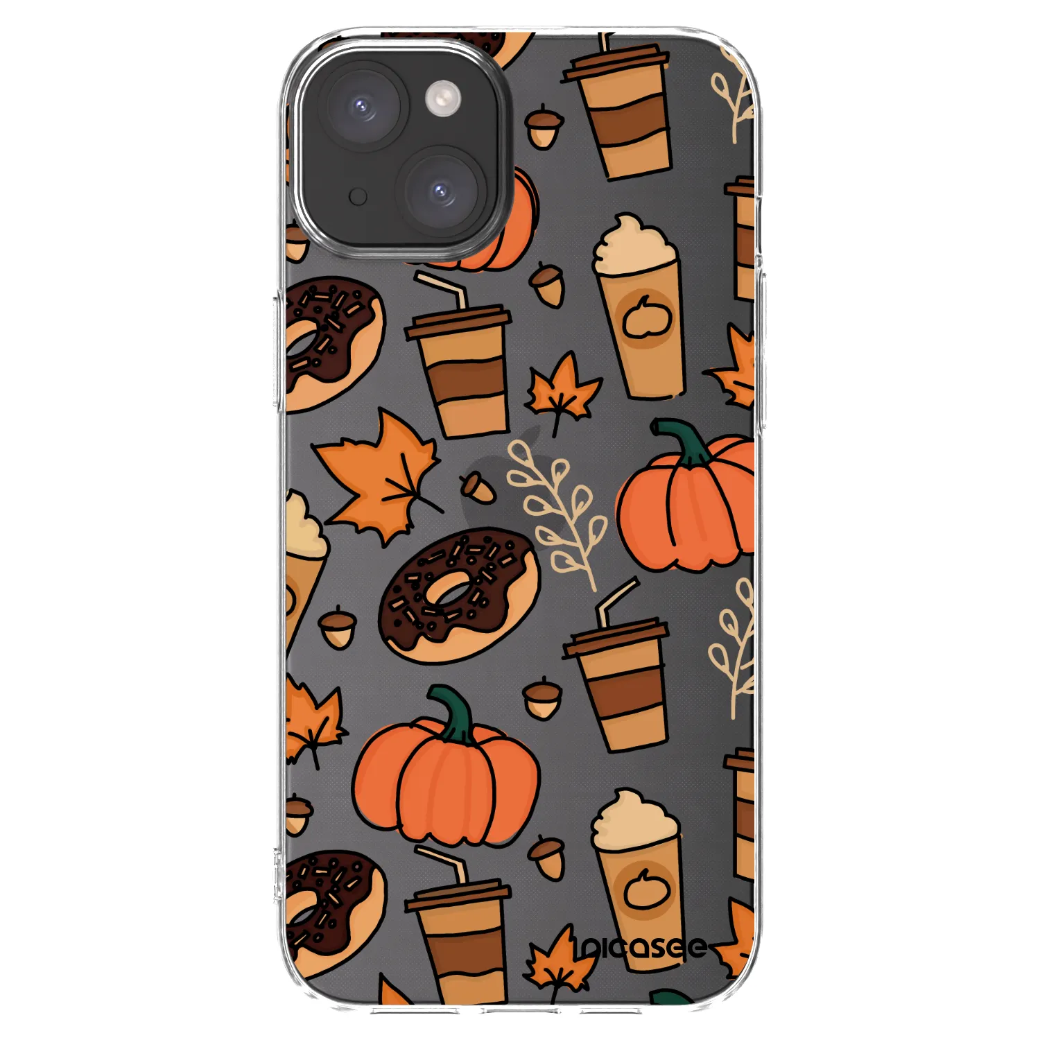 Picasee silikonska prozirna maskica za Apple iPhone 15 Plus - Fallovers