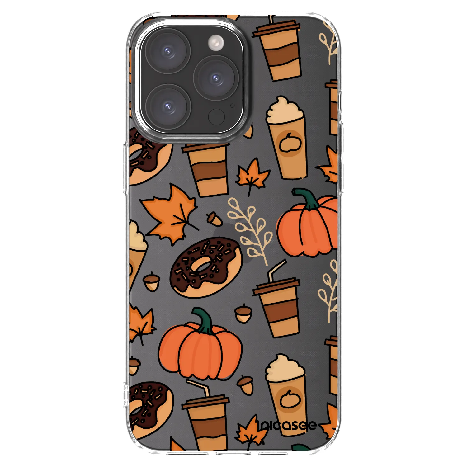Picasee silikonska prozirna maskica za Apple iPhone 15 Pro Max - Fallovers