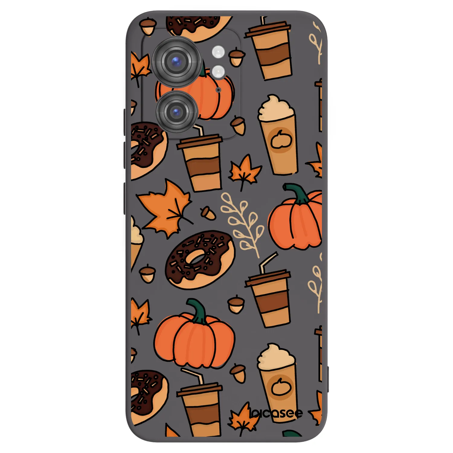 Picasee crna silikonska maskica za Motorola Edge 40 - Fallovers