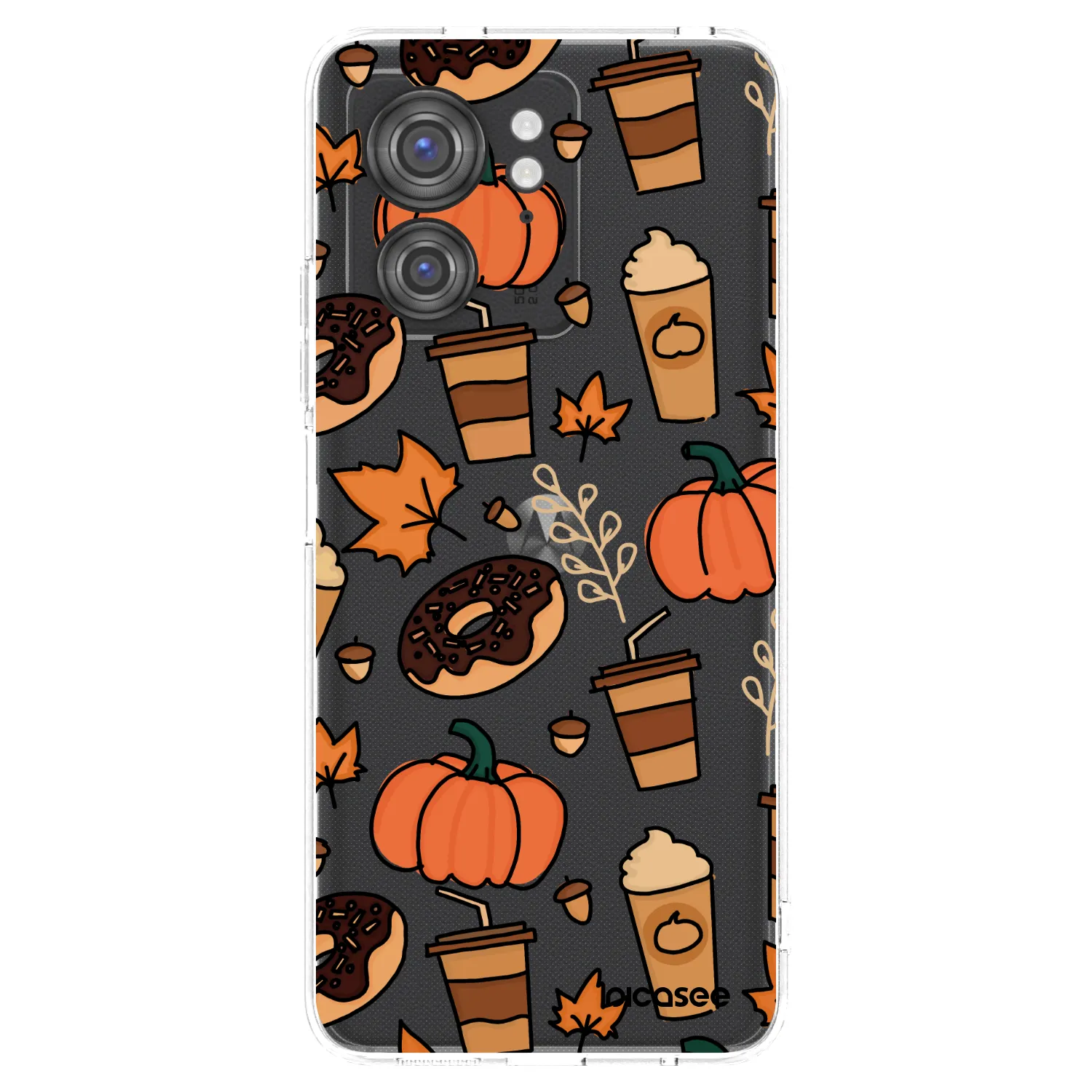 Picasee silikonska prozirna maskica za Motorola Edge 40 - Fallovers