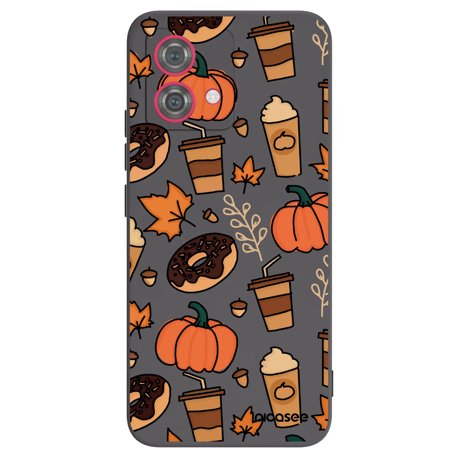 Picasee crna silikonska maskica za Motorola Moto G84 5G - Fallovers