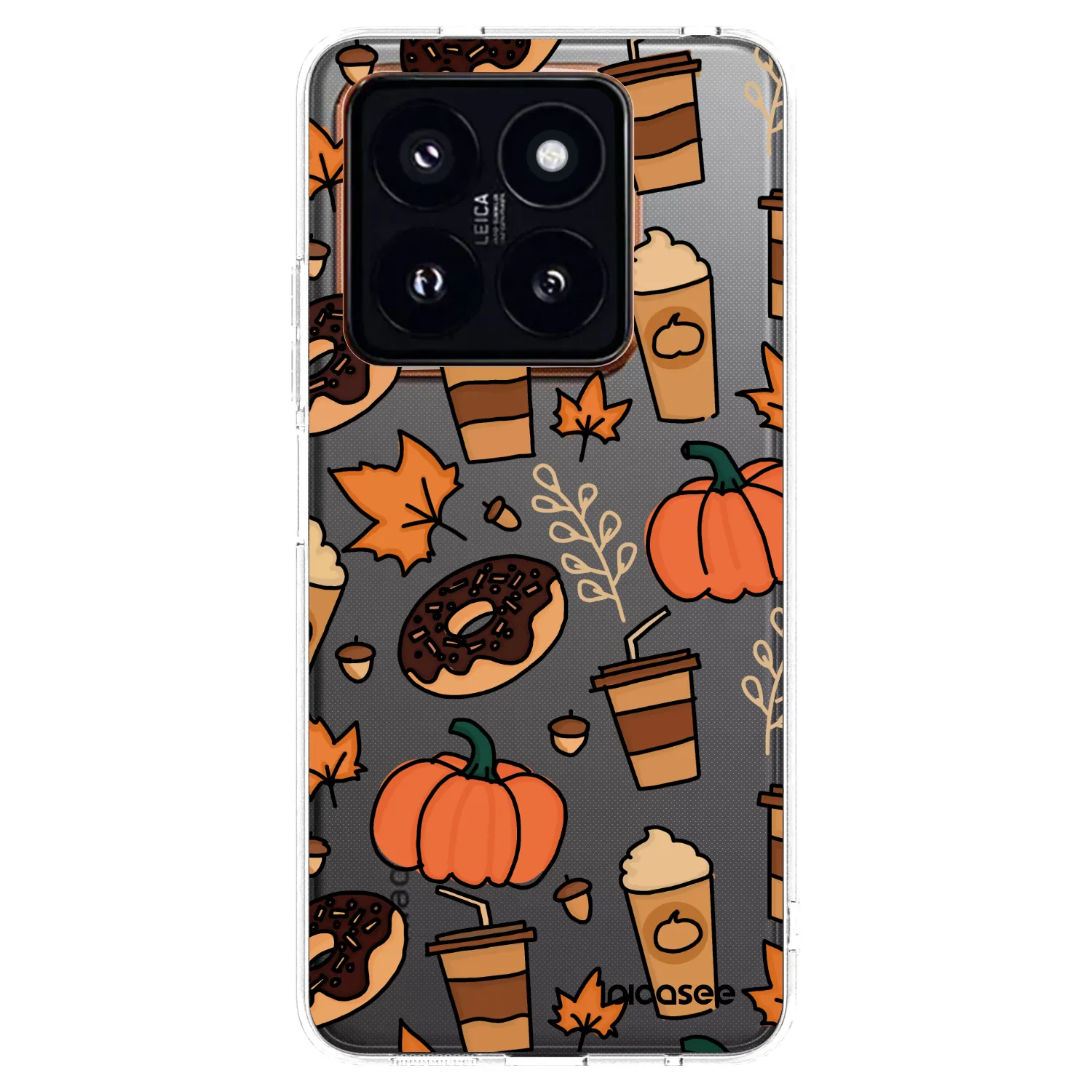 Picasee silikonska prozirna maskica za Xiaomi 14 Pro - Fallovers