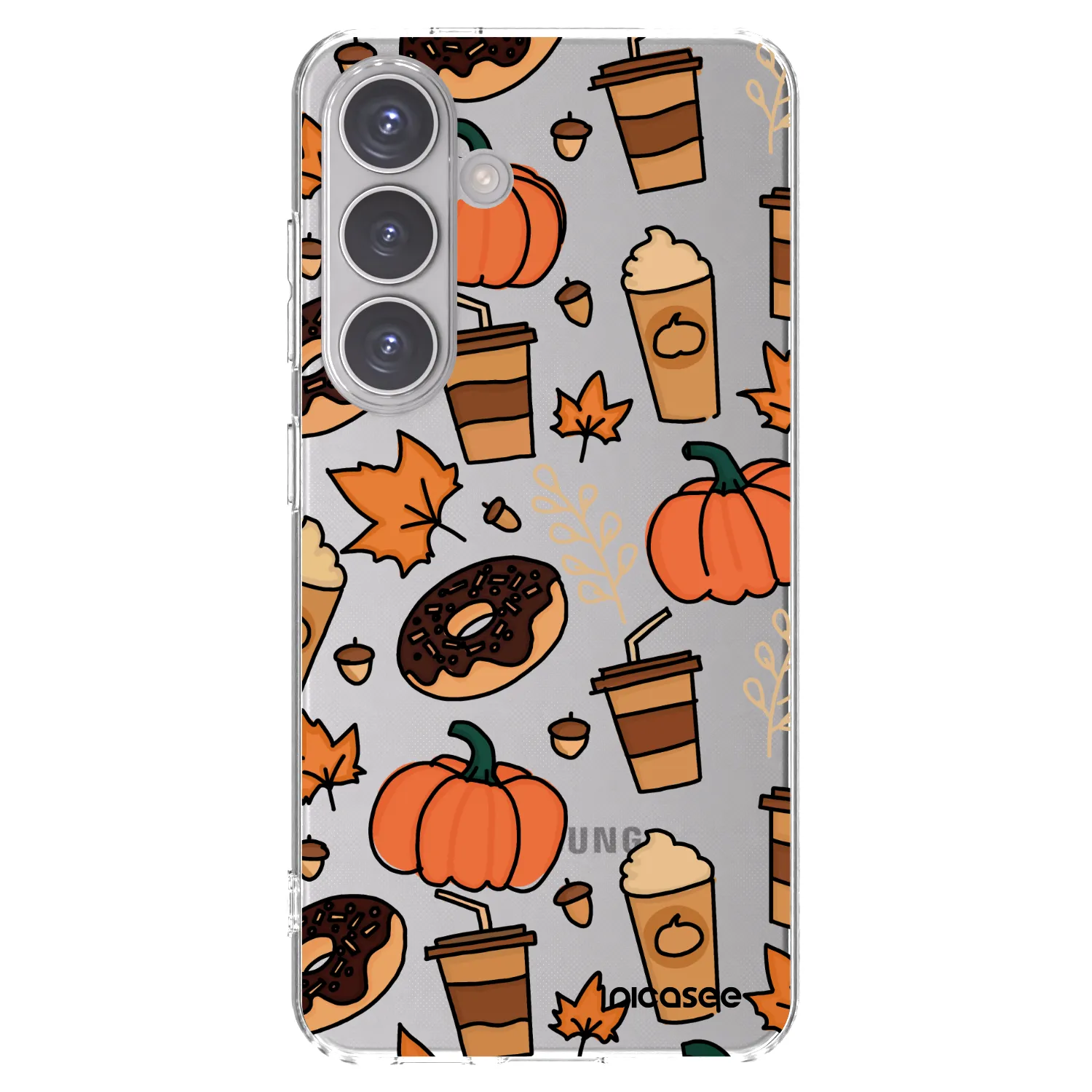 Picasee silikonska prozirna maskica za Samsung Galaxy S24 S921B 5G - Fallovers
