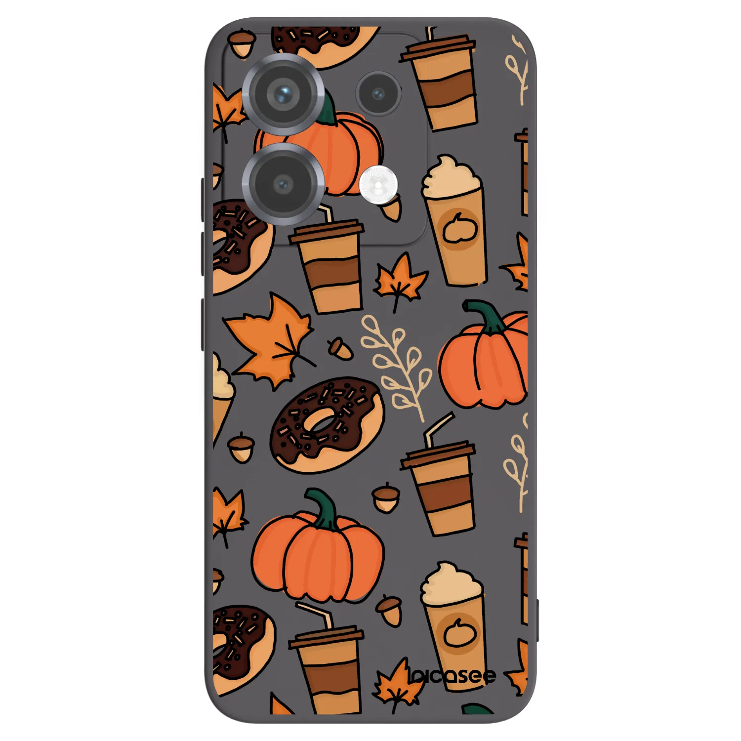 Picasee crna silikonska maskica za Xiaomi Poco X6 - Fallovers